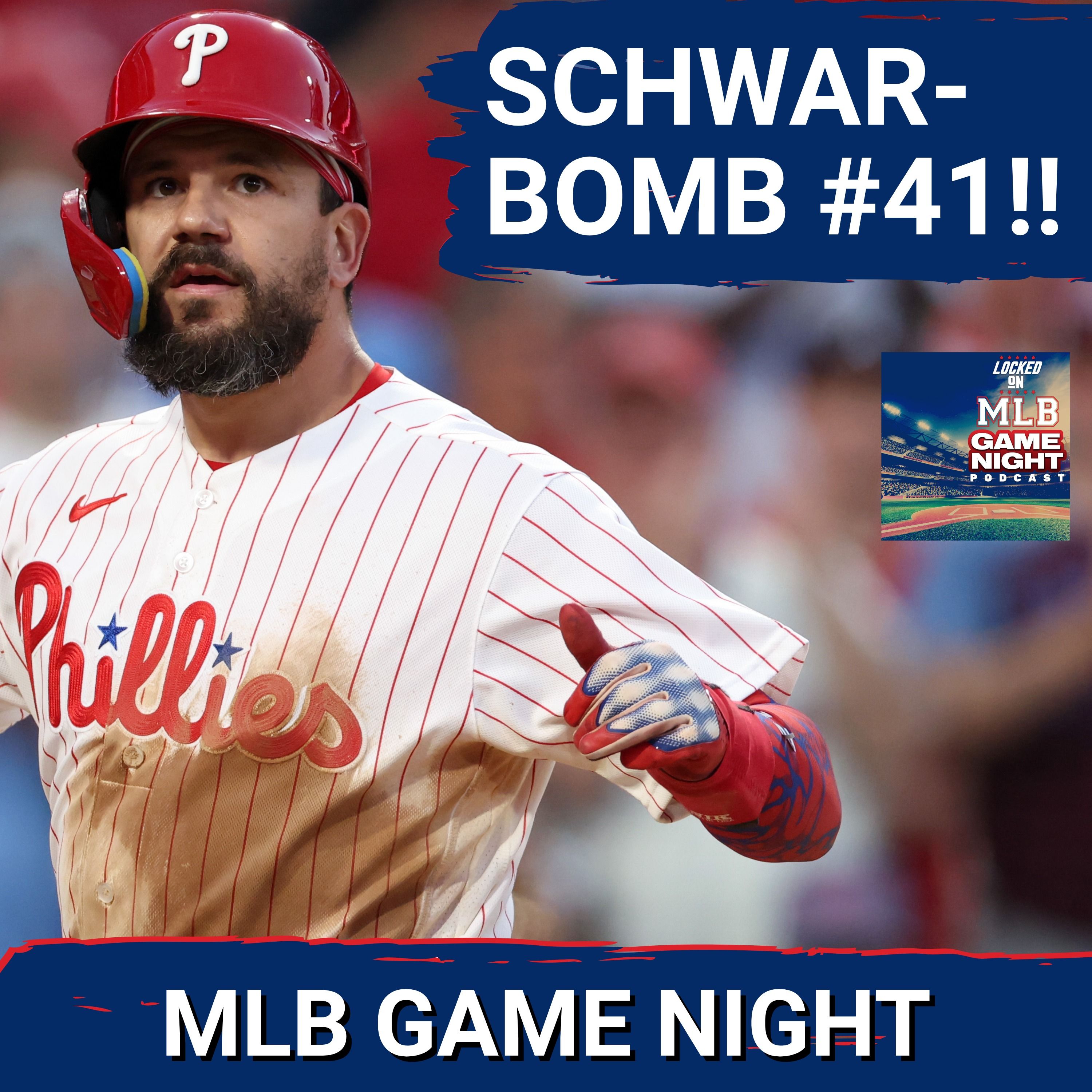 MLB GAME NIGHT: Braves and Phillies BATTLE at CBP; Shohei Ohtani Sits for 3rd-Straight Dodgers game episode artwork