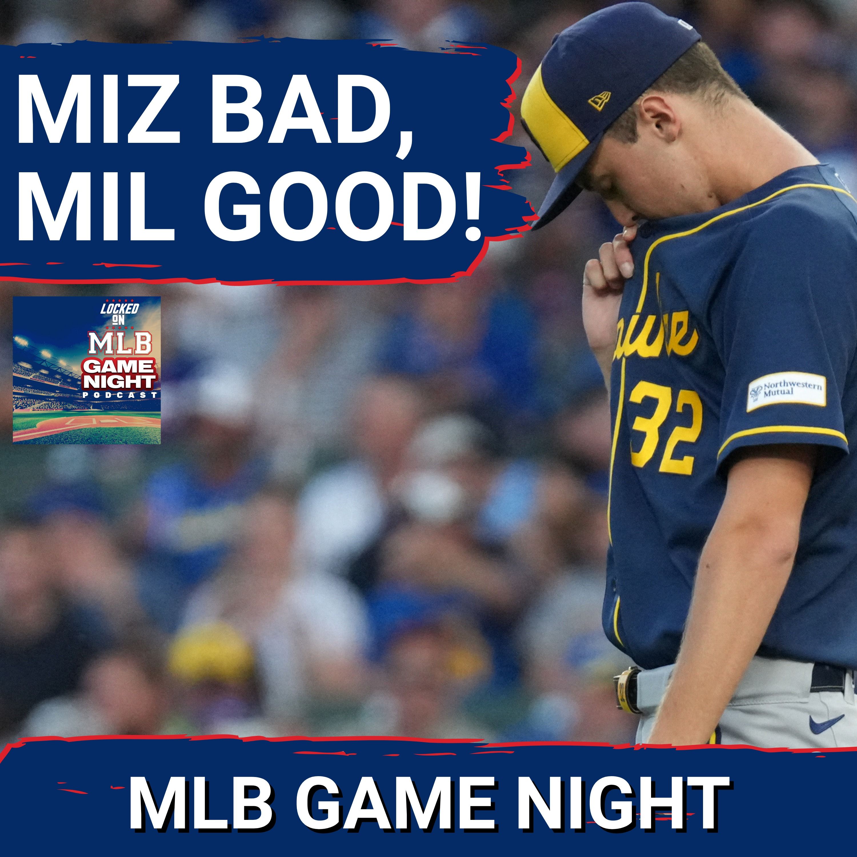 MLB GAME NIGHT: Jacob Misiorowski STUMBLES, but Milwaukee Brewers PICK HIM UP in WIN Over Cubs! episode artwork