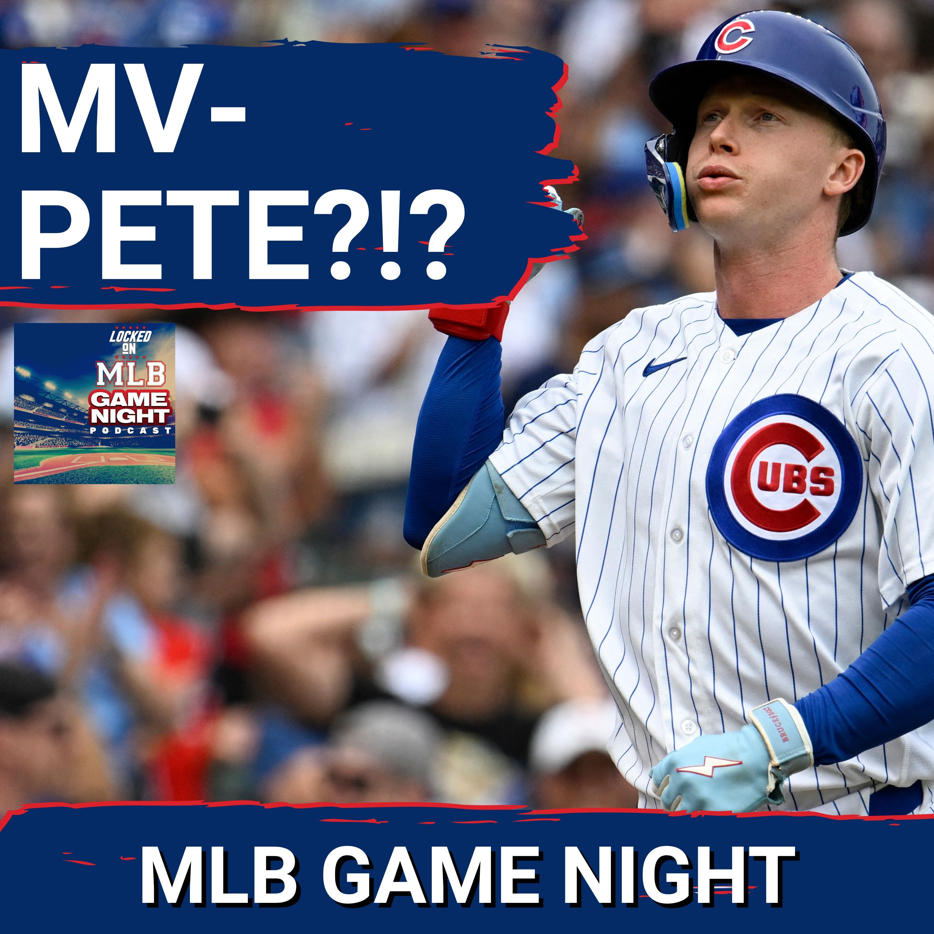 MLB GAME NIGHT: Pete Crow-Armstrong Hits 3 HOME RUNS as Chicago Cubs DOMINATE Cincinnati Reds! MVP?? episode artwork