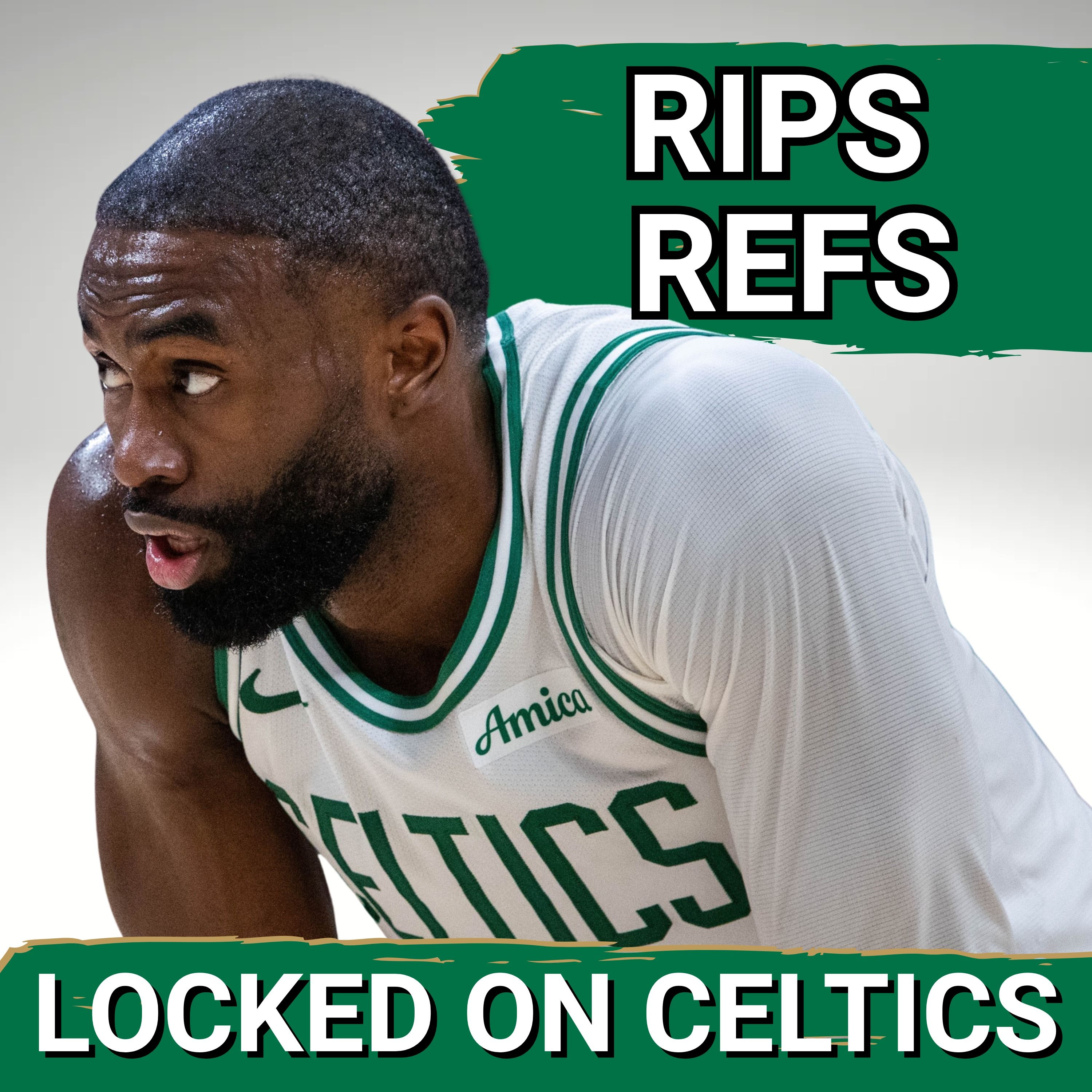 Boston Celtics' STRUGGLE late in Spurs loss | Jaylen Brown RIPS Refs