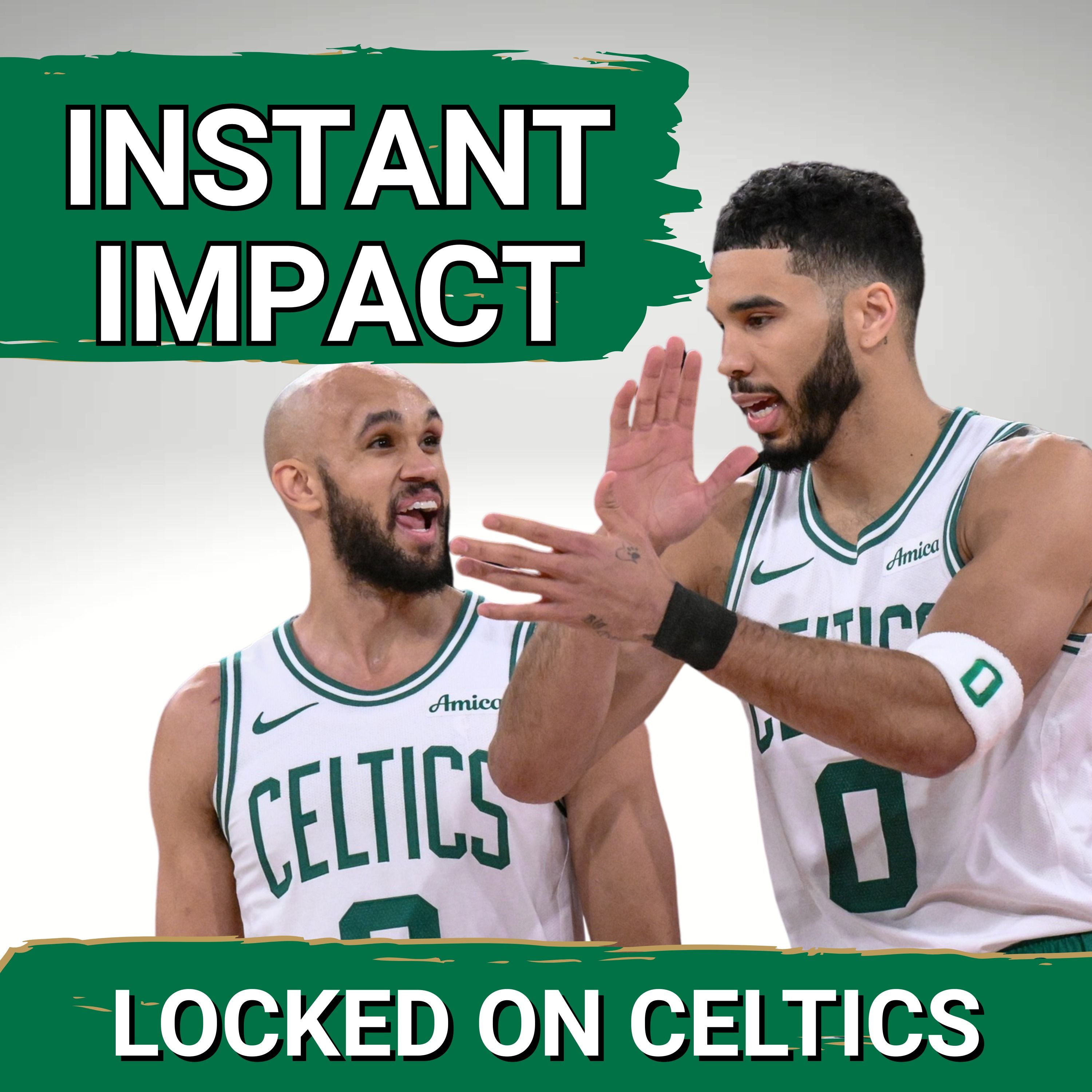 Jayson Tatum ALREADY helping Derrick White, making INSTANT impact Jayson Tatum ALREADY helping Derrick White, making INSTANT impact