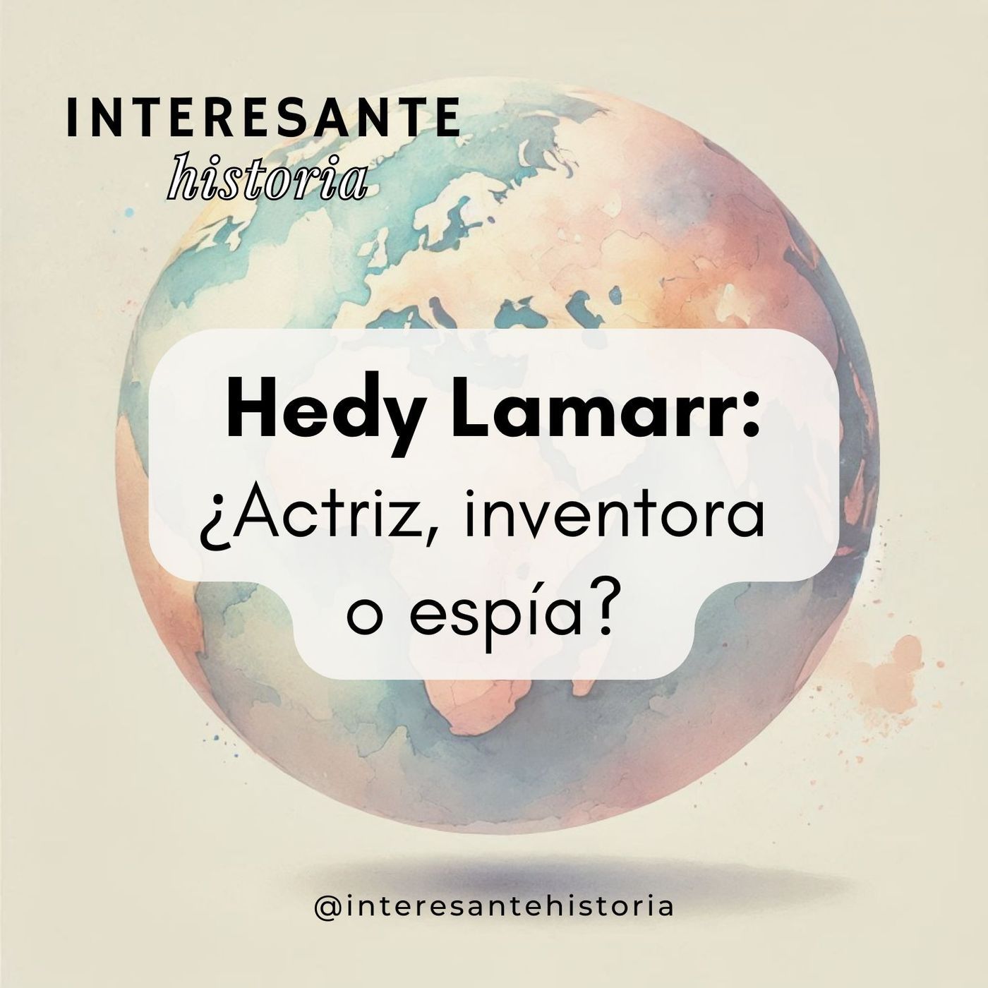 Hedy Lamarr: ¿Actriz, inventora o espía?