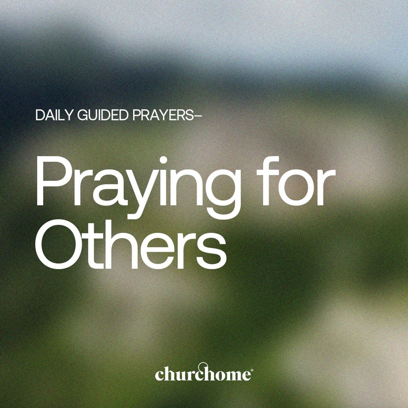 Praying for Others