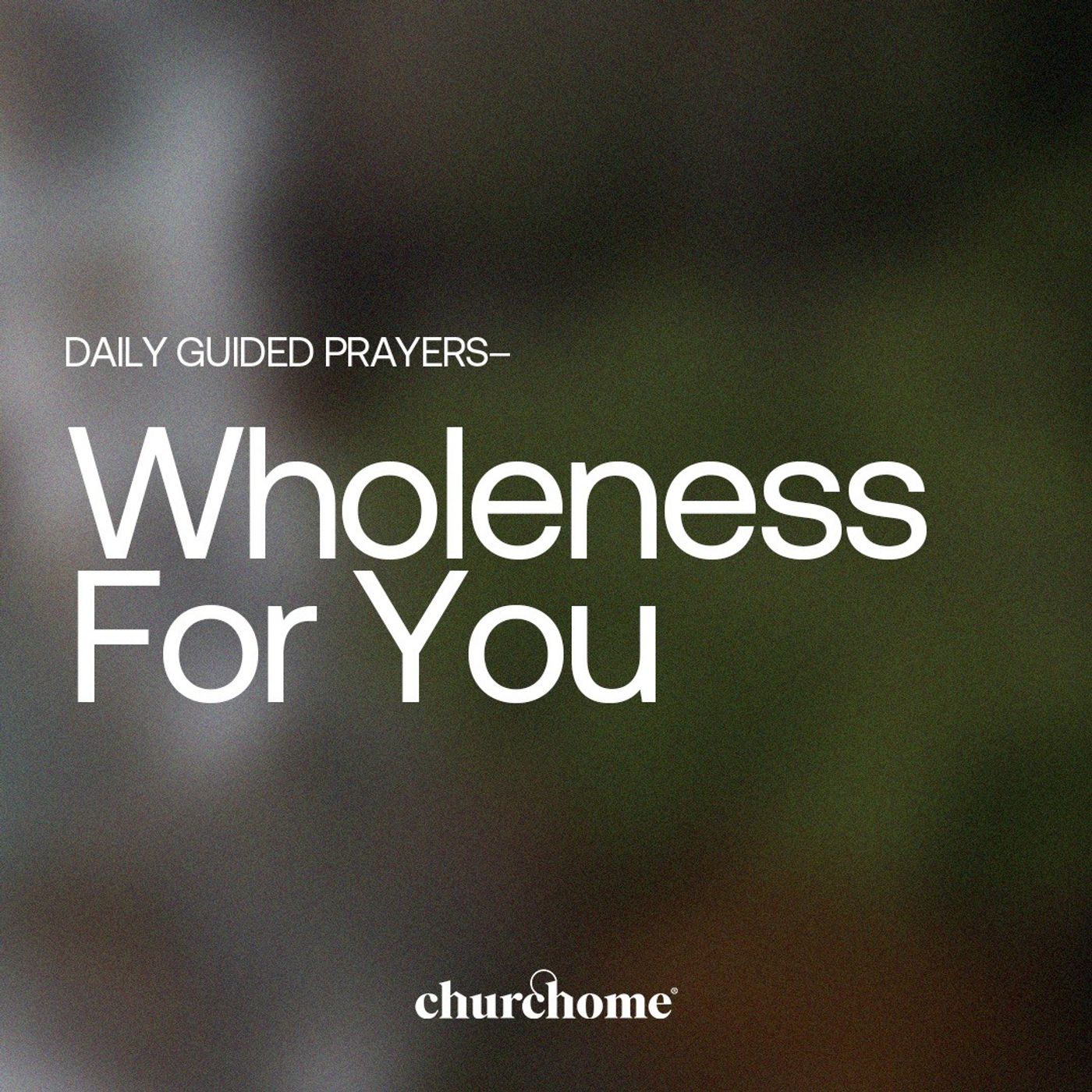 Wholeness For You