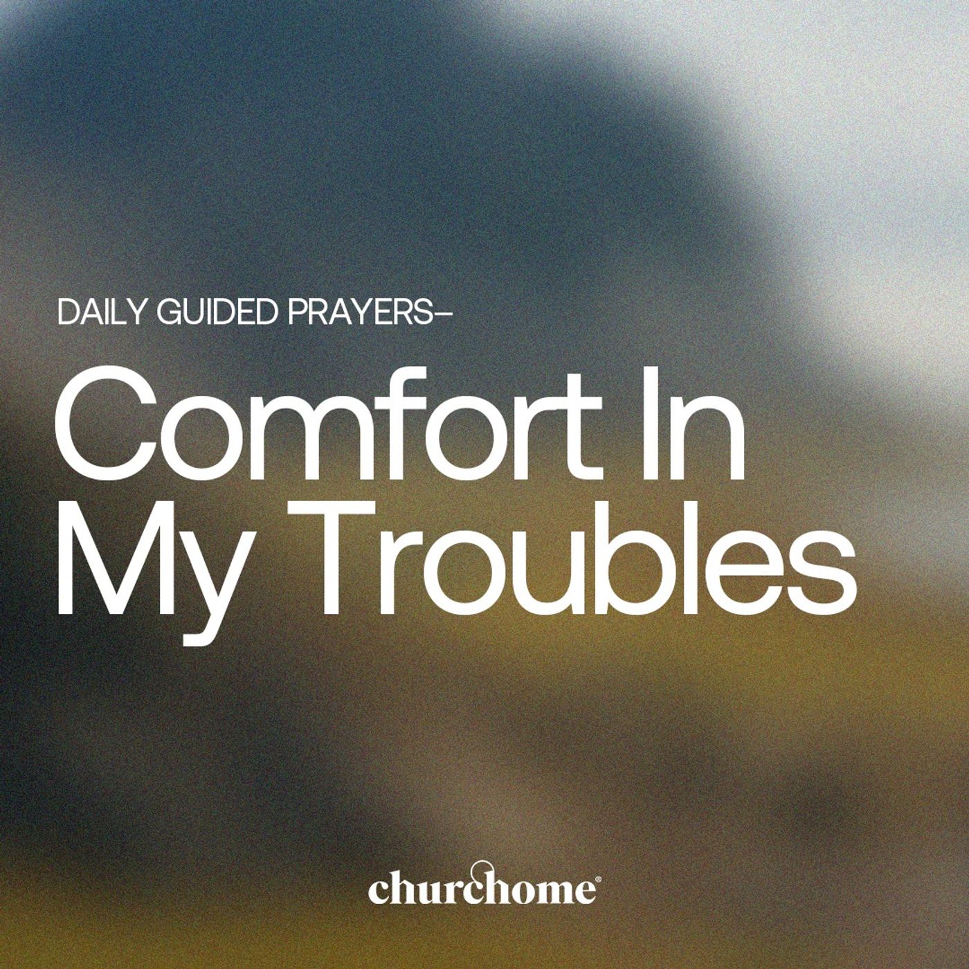 Comfort In My Trouble