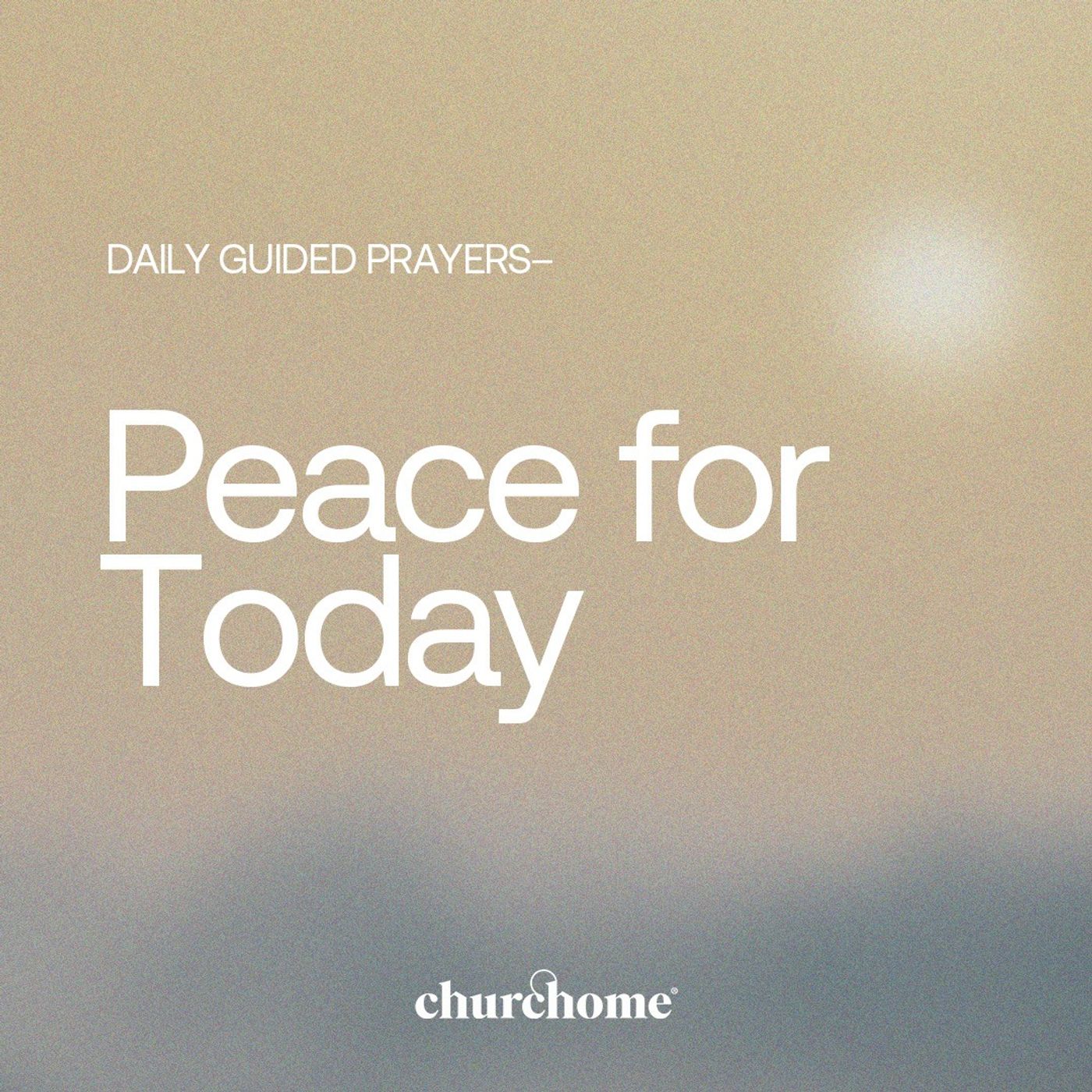Peace for Today