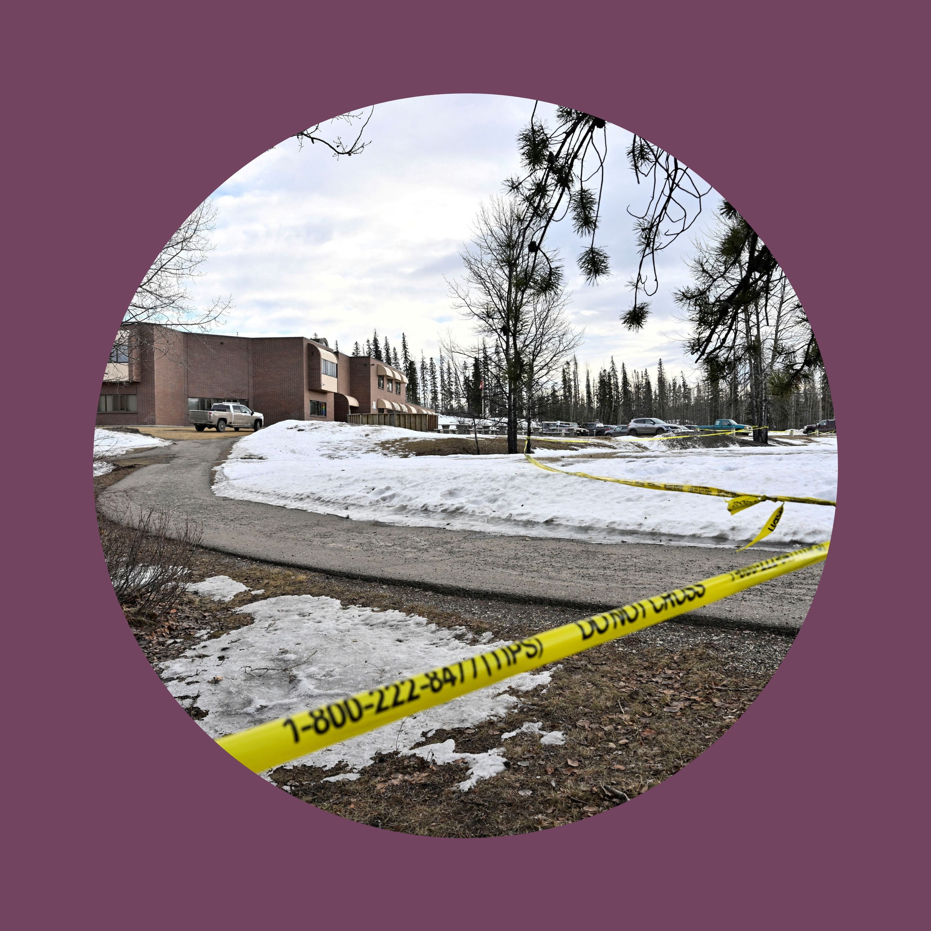 On the ground in Tumbler Ridge, after the mass shooting