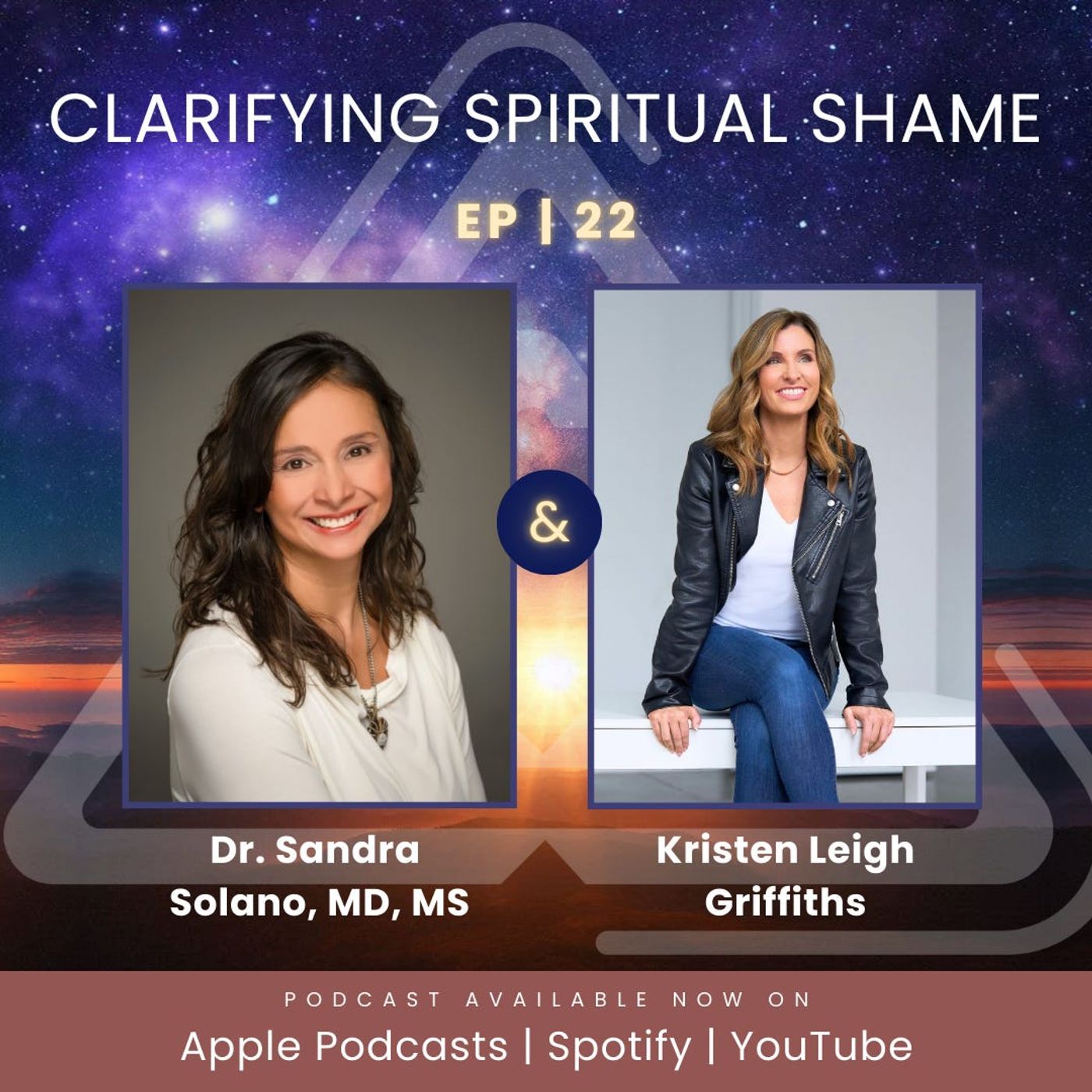 Ep. 22 | Clarifying Spiritual Shame with Dr. Sandra Solano, MD, MS
