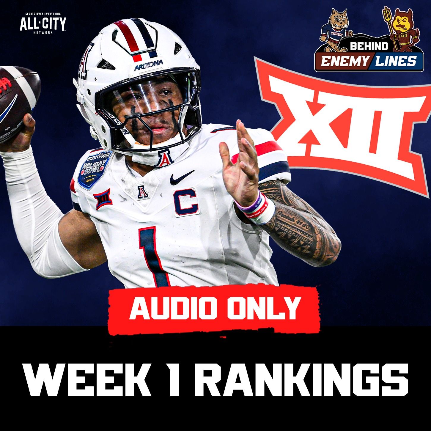 Behind Enemy Lines: Where Do Arizona & ASU Rank In Big 12 Power Rankings Ahead Of Week 1? episode artwork