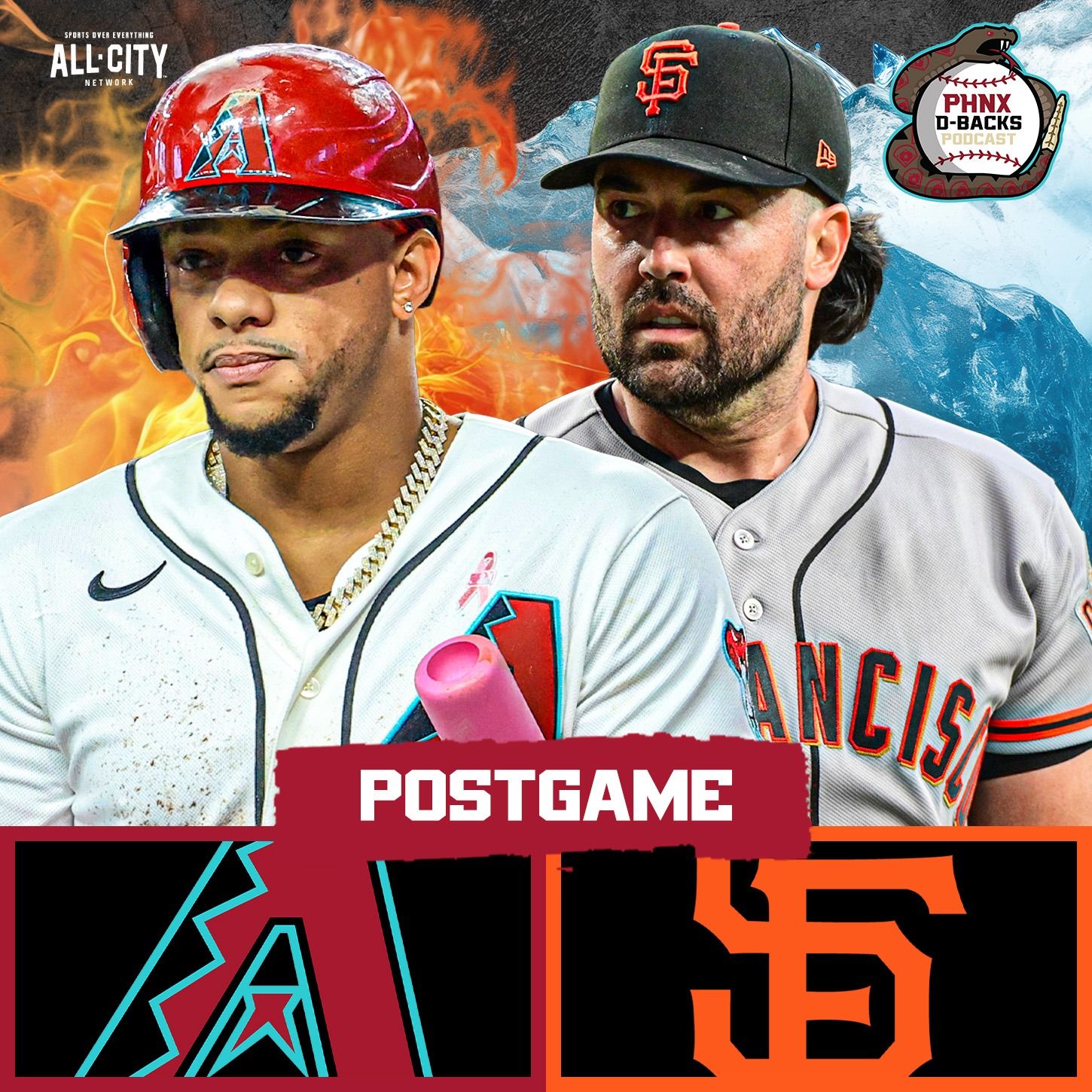 POSTGAME: Ketel Marte DELIVERS AGAIN as D-backs COMPLETE SWEEP of Giants