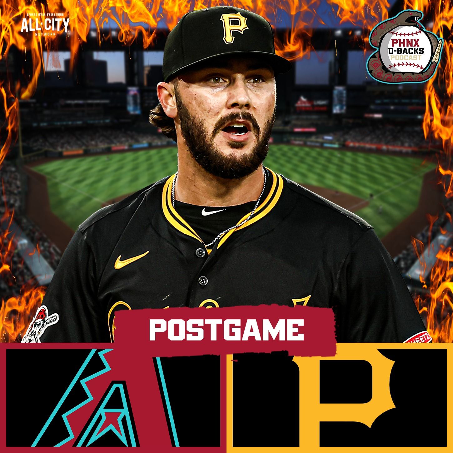 POSTGAME: D-backs Can’t Solve Paul Skenes, Drop One-Run Battle to Pirates to Even Series