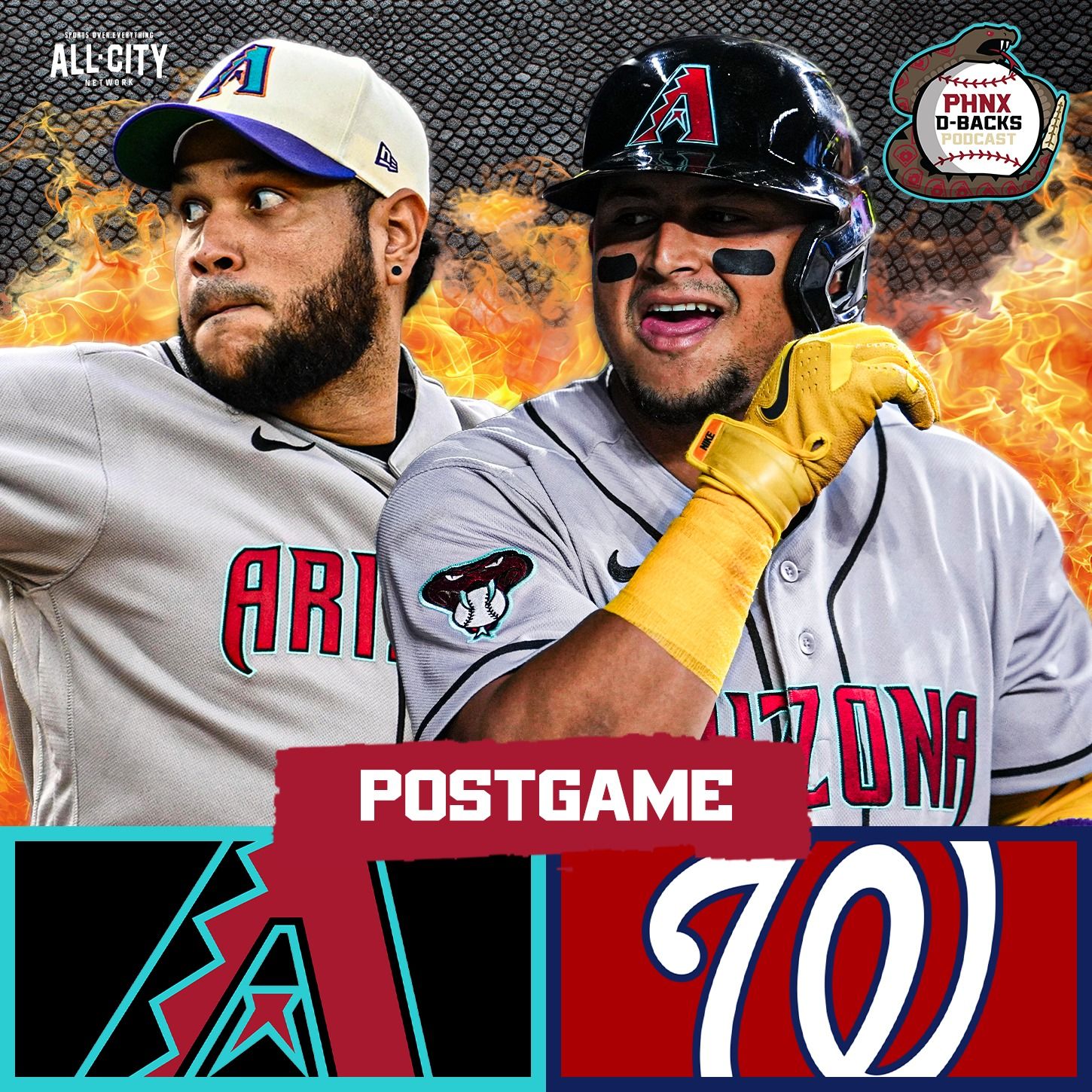 POSTGAME: D-backs STAY RED-HOT! Beat Nationals for 4th Straight, Improve to 16-5 in E-Rod Starts