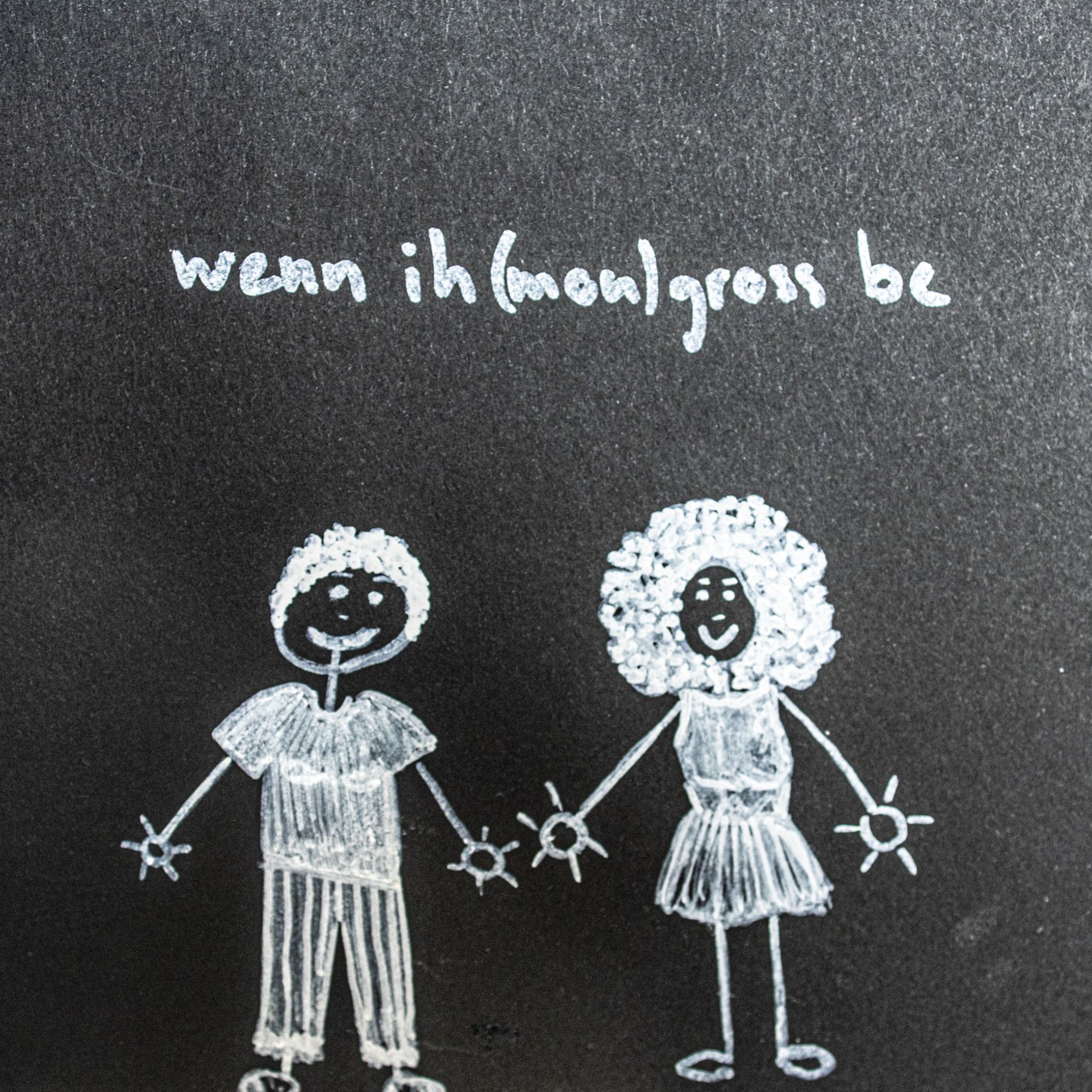 Wenn ih (mou) gross be