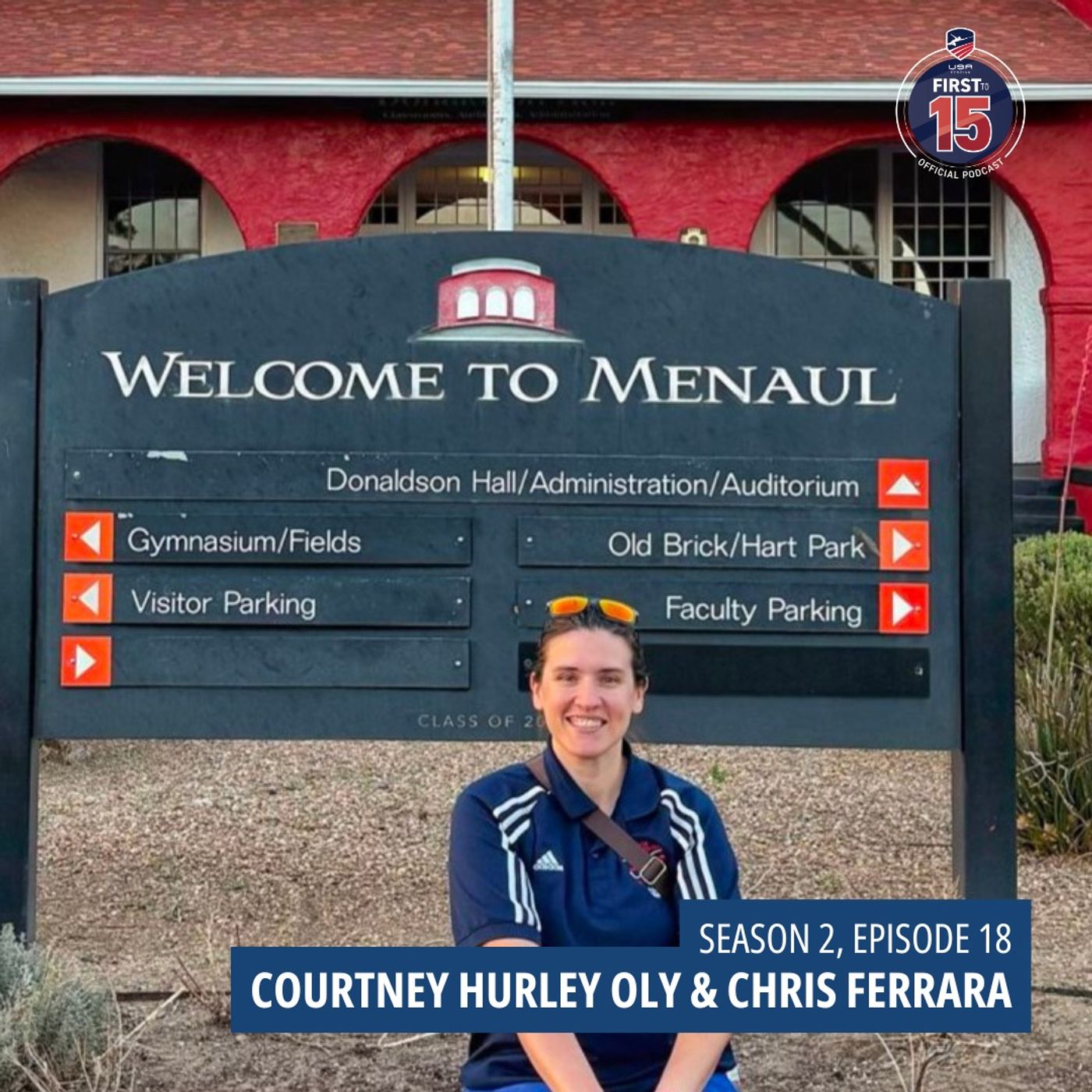 First to 15: The USA Fencing Podcast - 科特尼·赫里尔 OLY 与克里斯·费拉拉谈培养大学-ready 的学者运动员 封面