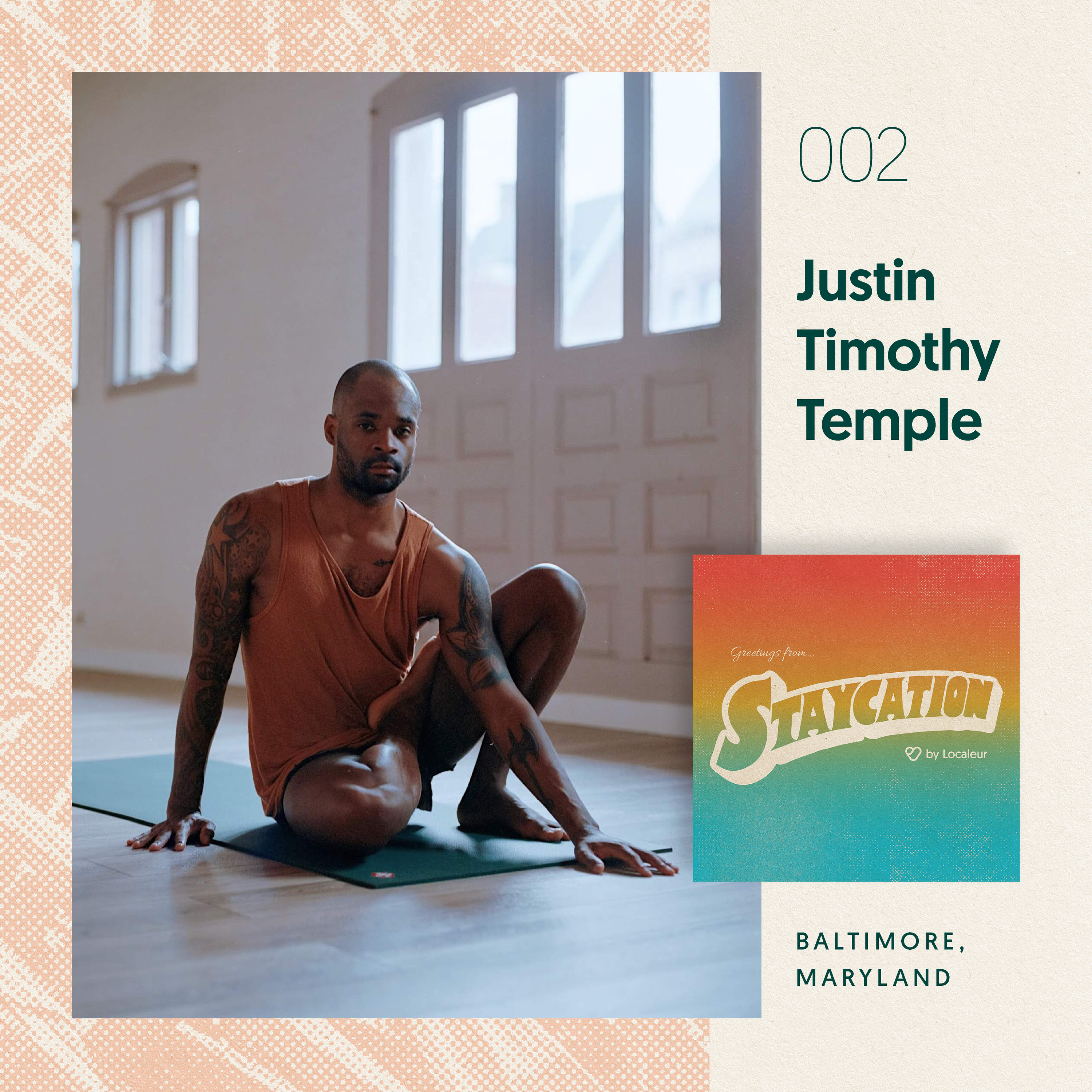 Yoga in the time of quarantine with Justin Timothy Temple