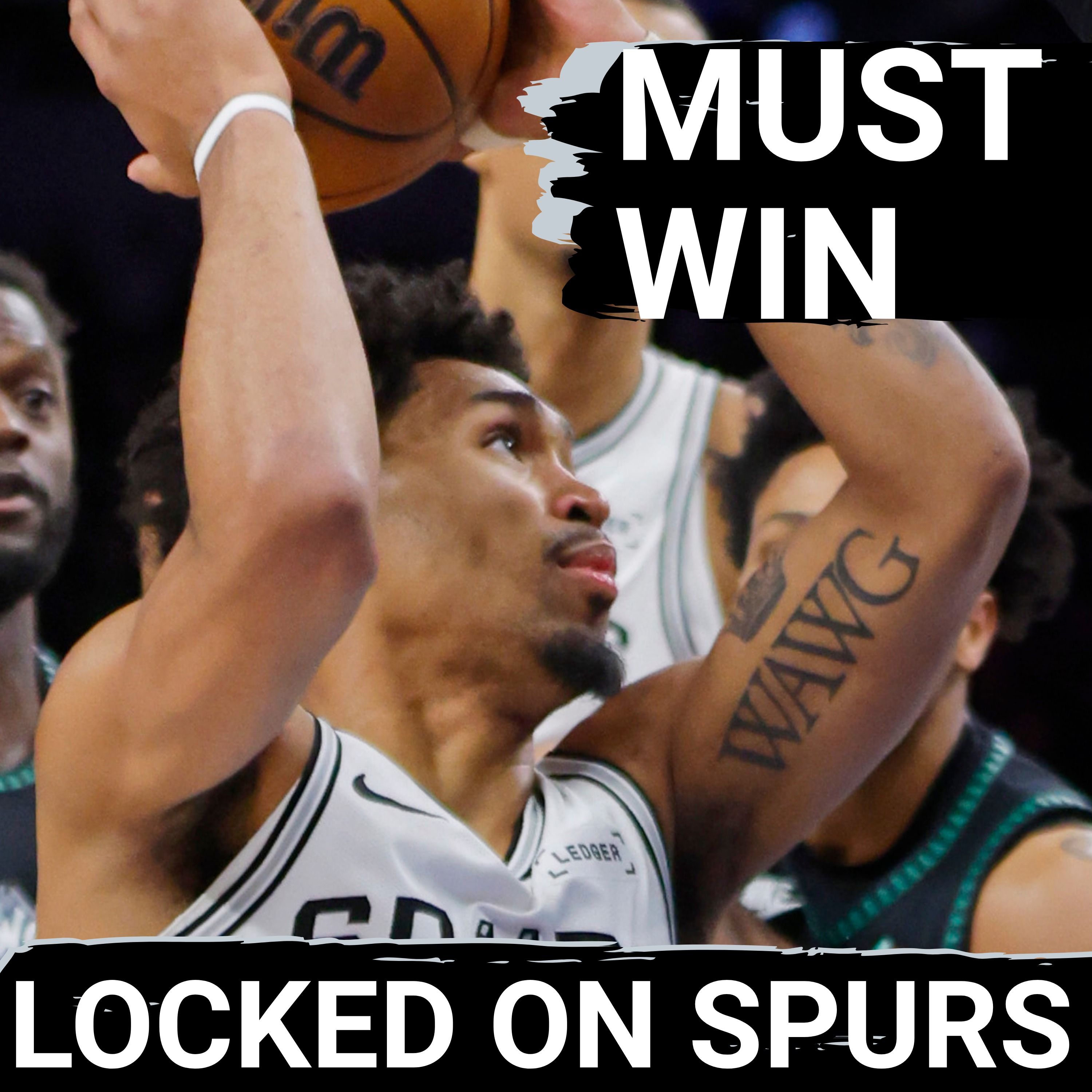 HARPER QUESTIONABLE - MUST WIN TONIGHT 🚨 Spurs Game 5 PREVIEW LIVE | LOCKED ON SPURS