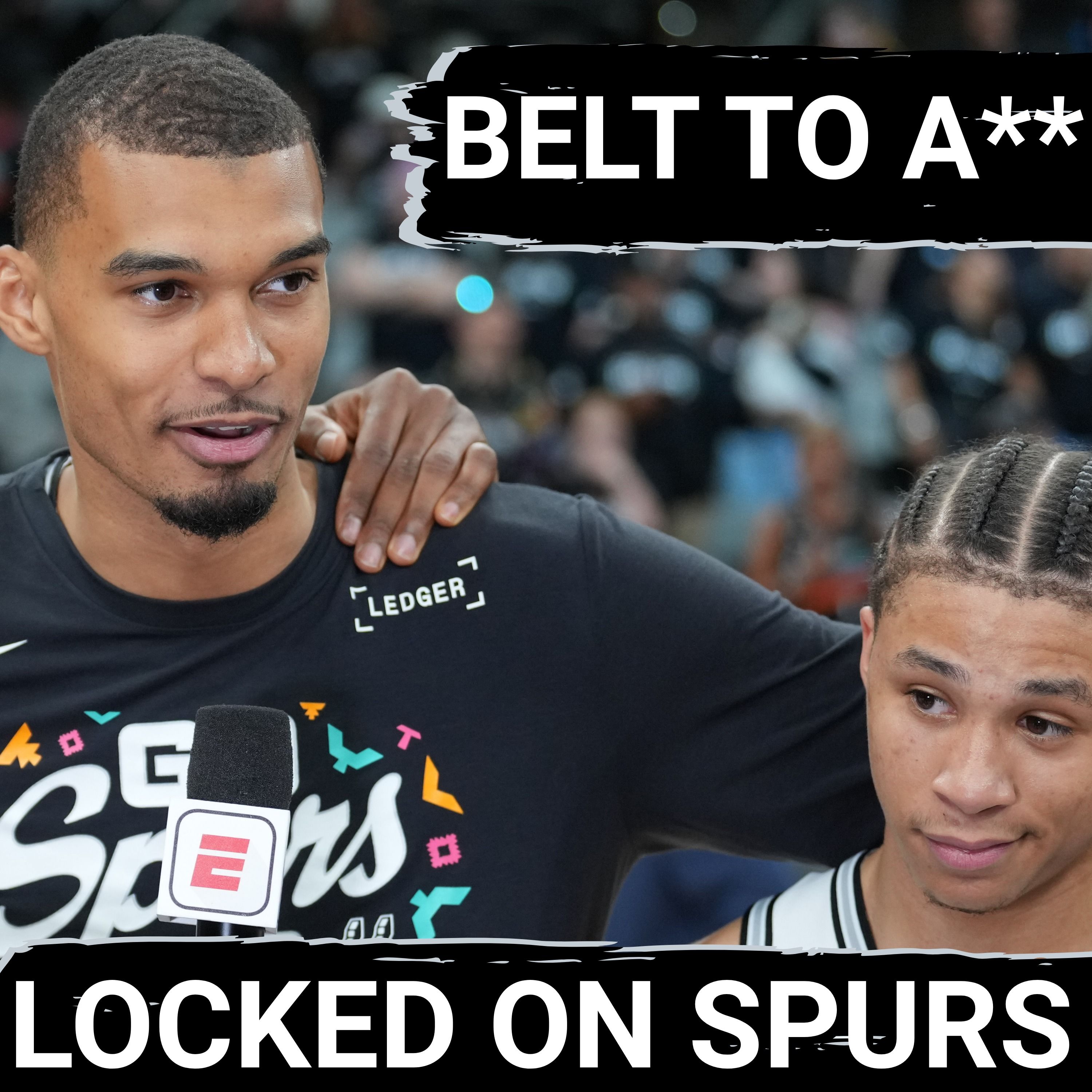 SPURS PUNK WOLVES_ Series now TIED after 38-Point Victory PLUS Wemby and Fox Bounce Back Big