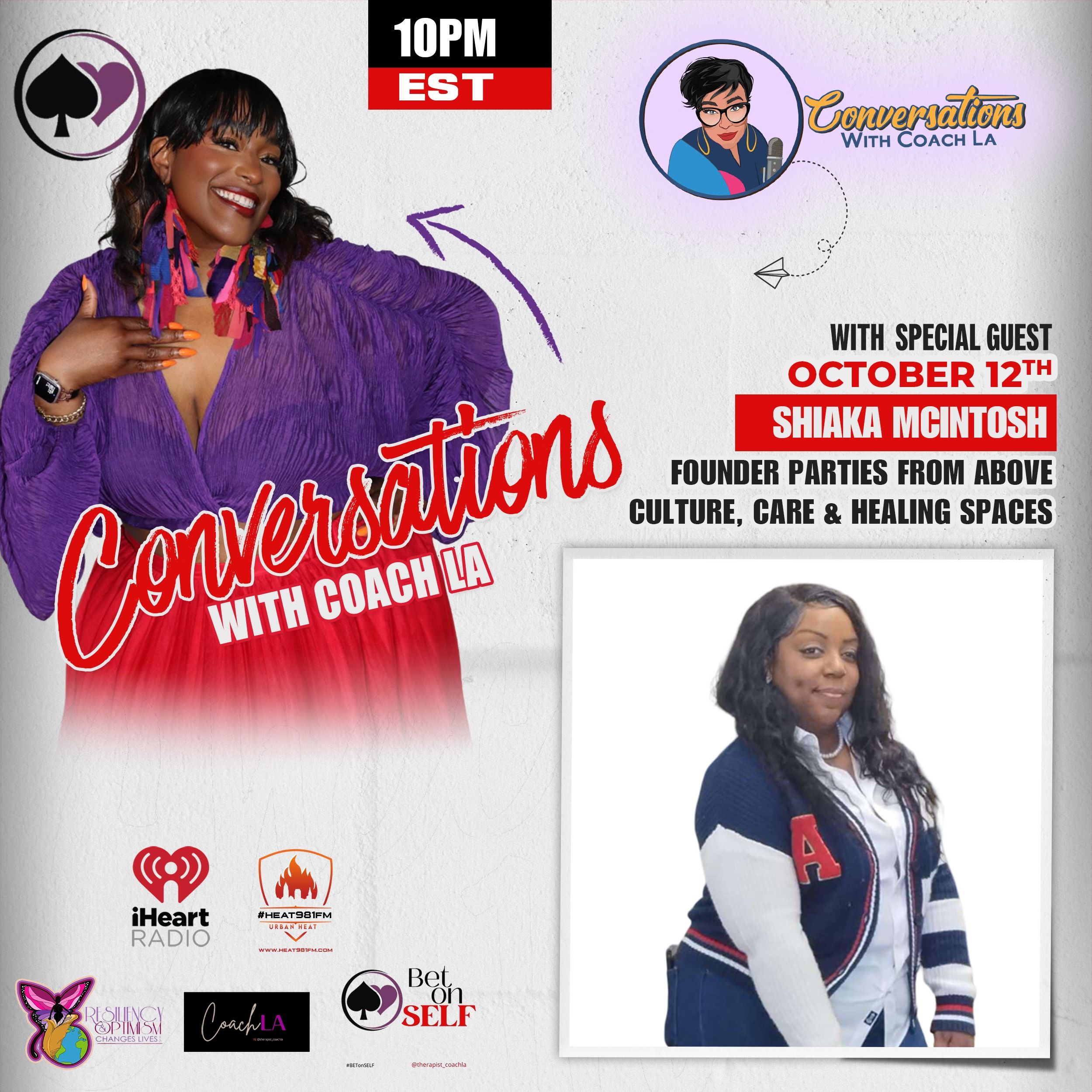 Turning Pain Into Purpose: Healing Through Celebration with Shiaka McIntosh episode artwork