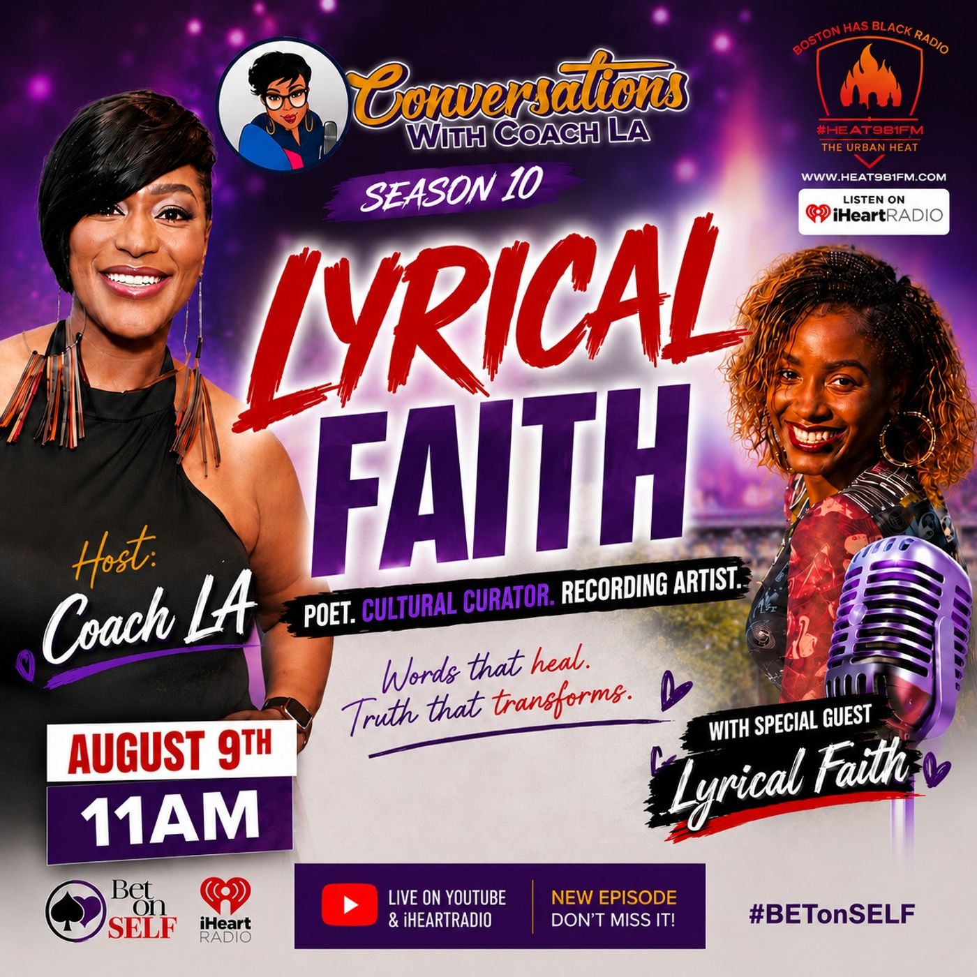 The Healing Power of Words: Poetry, Purpose & Social Justice with Lyrical Faith episode artwork