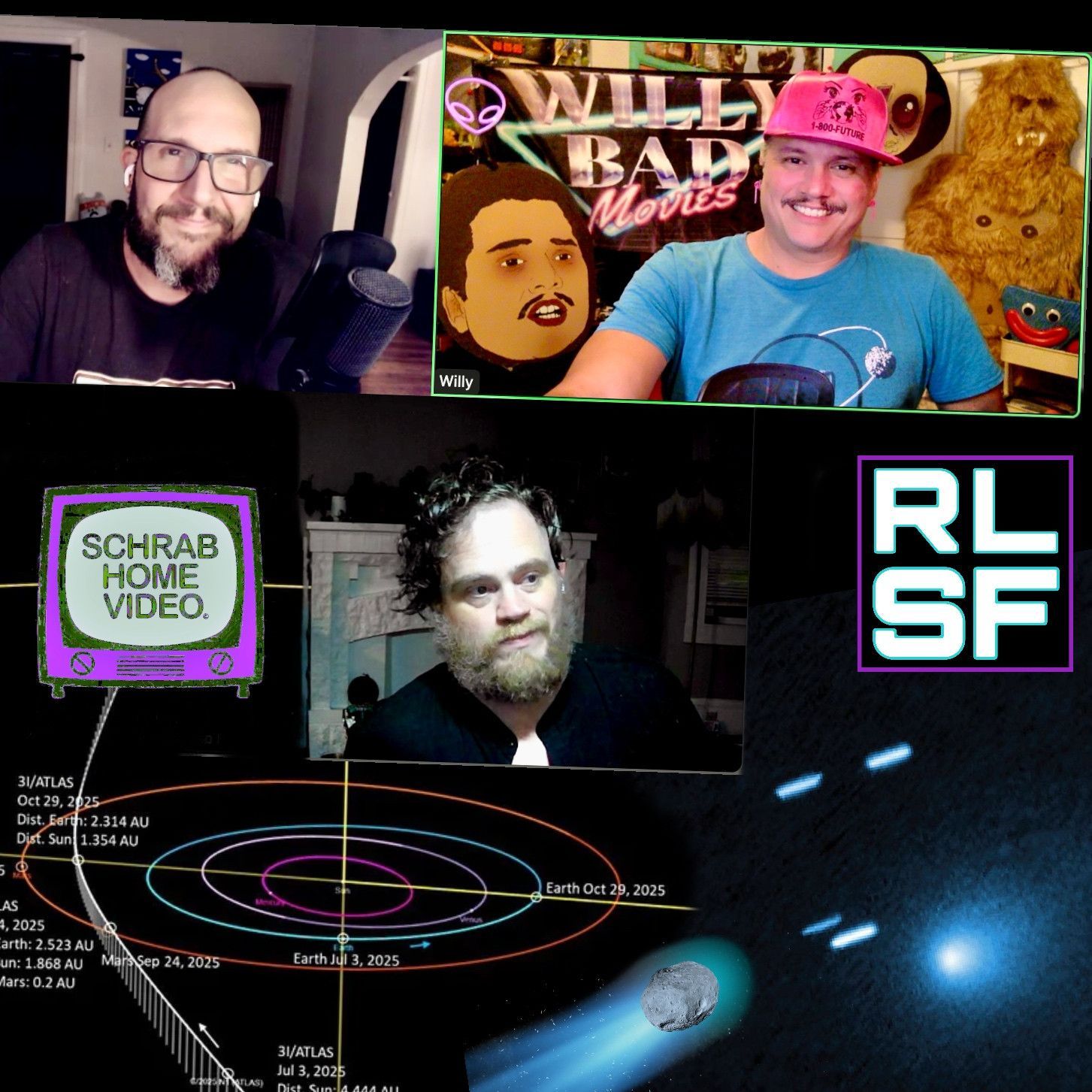 517: 517 - 3i/Atlas - Comet? Asteroid? Alien Probe? with Timothy Pizza aka Sound Became Color episode artwork