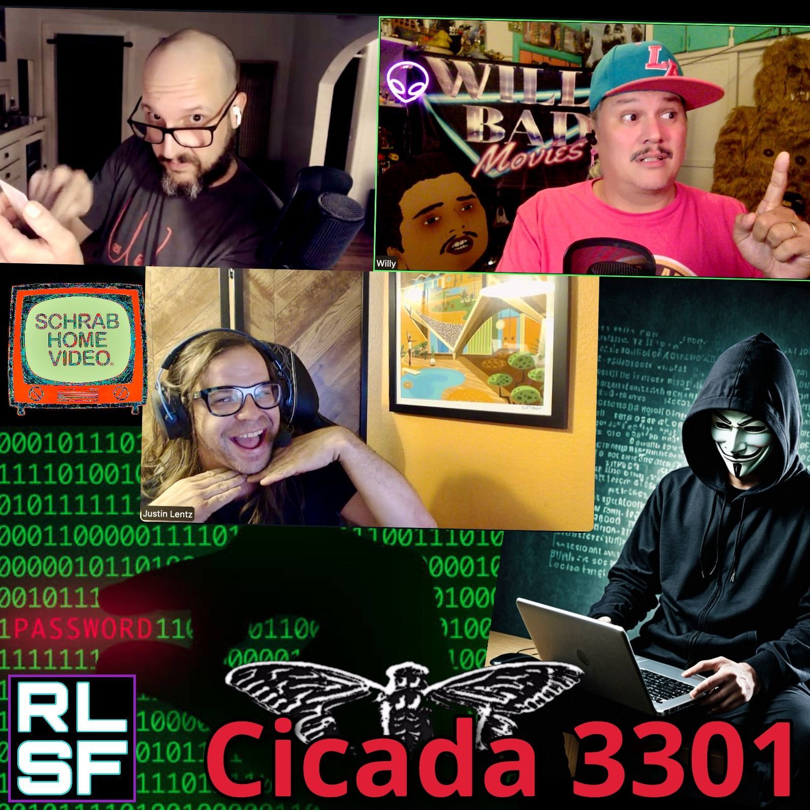 Cicada 3301 with Justin Lentz | 530 episode artwork