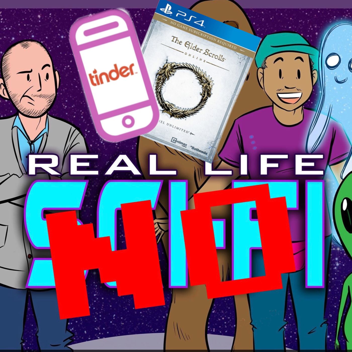 165: Bonus - Real Life NO Sci-Fi - Elder Scrolls Online and Tinder episode artwork