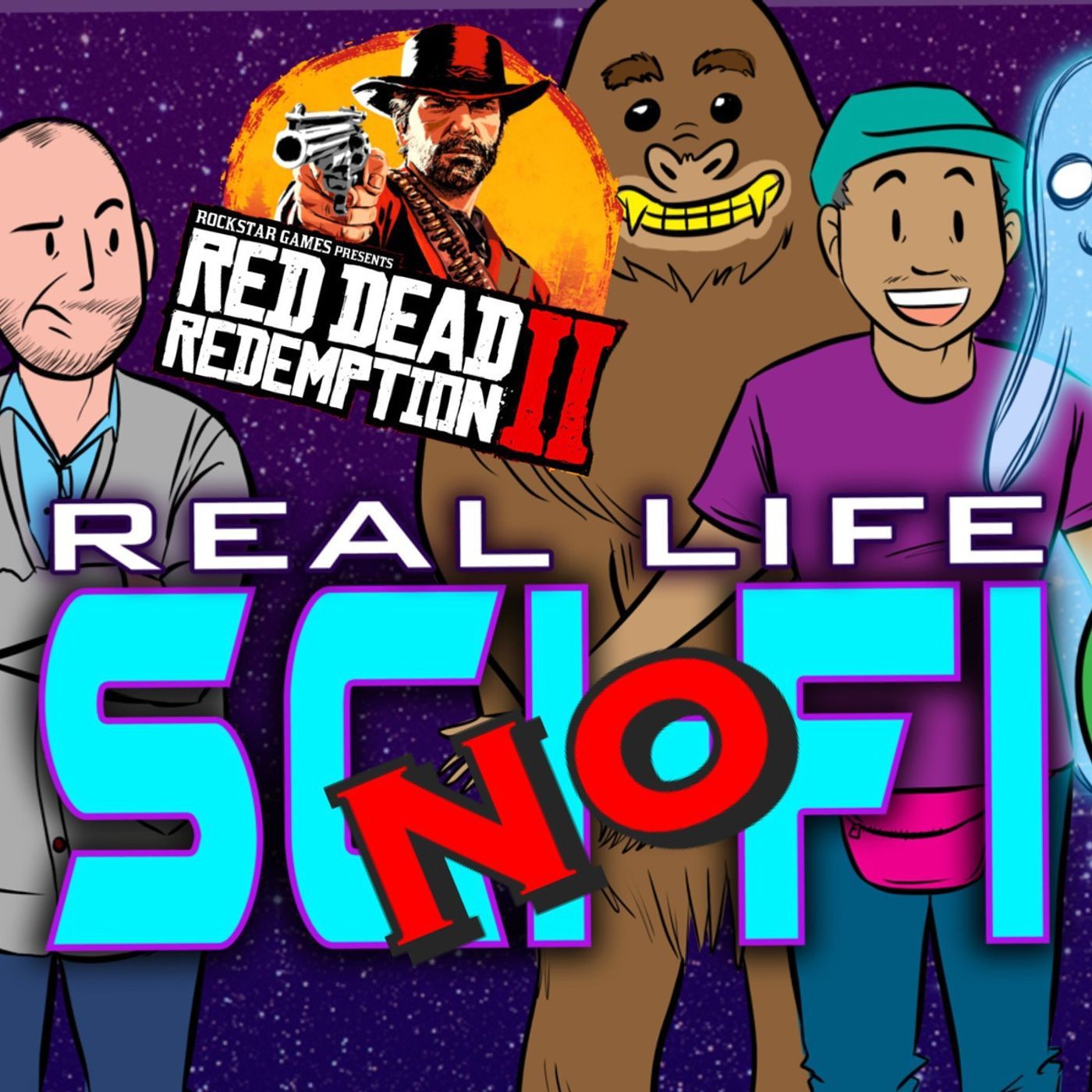172: Real Life NO Sci-Fi - Singing with accents and Red Dead Redemption 2 and Writing. episode artwork