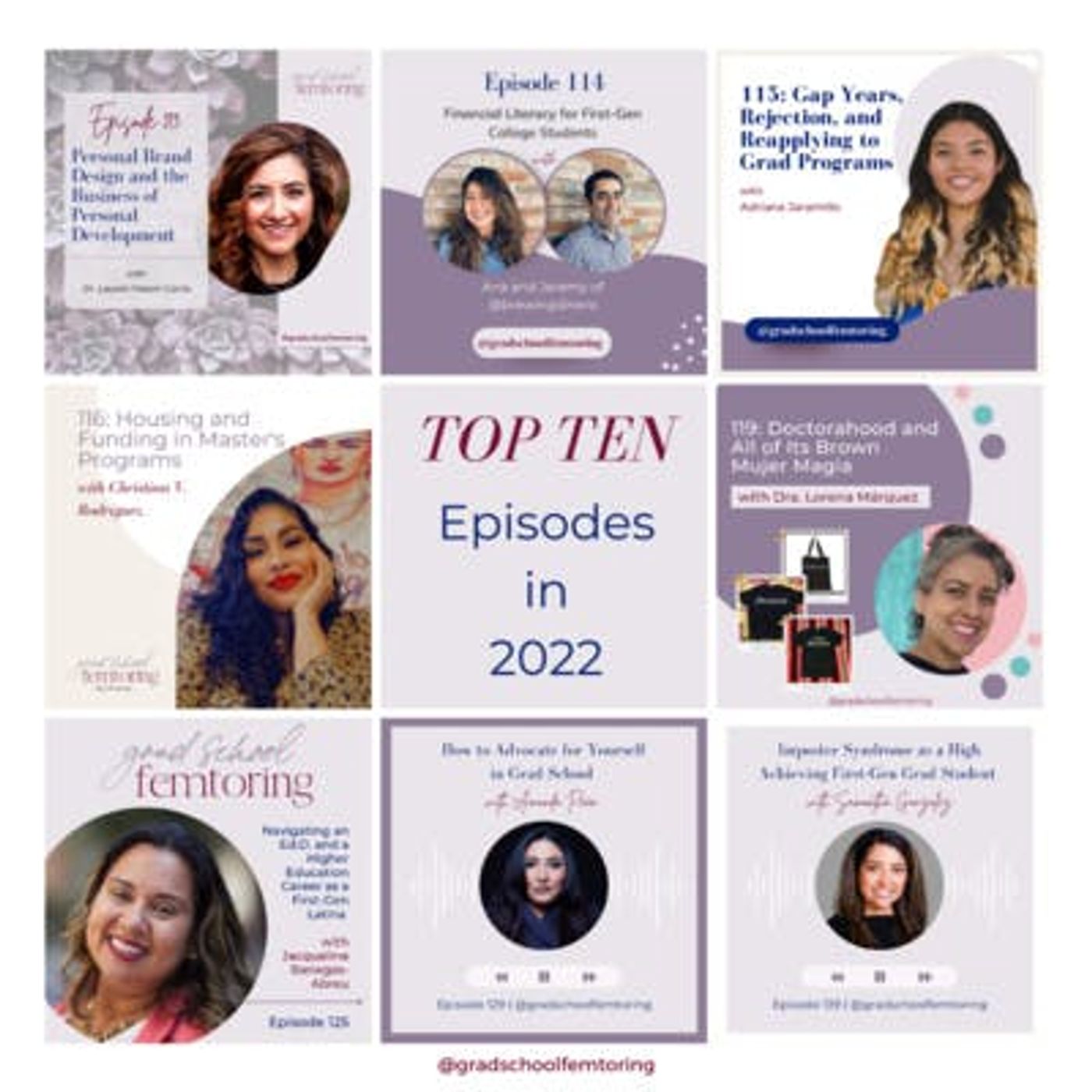 Grad School Femtoring: Inclusive Grad School Stories, Personal Development, and Productivity Tips for  First-Gen BIPOCs