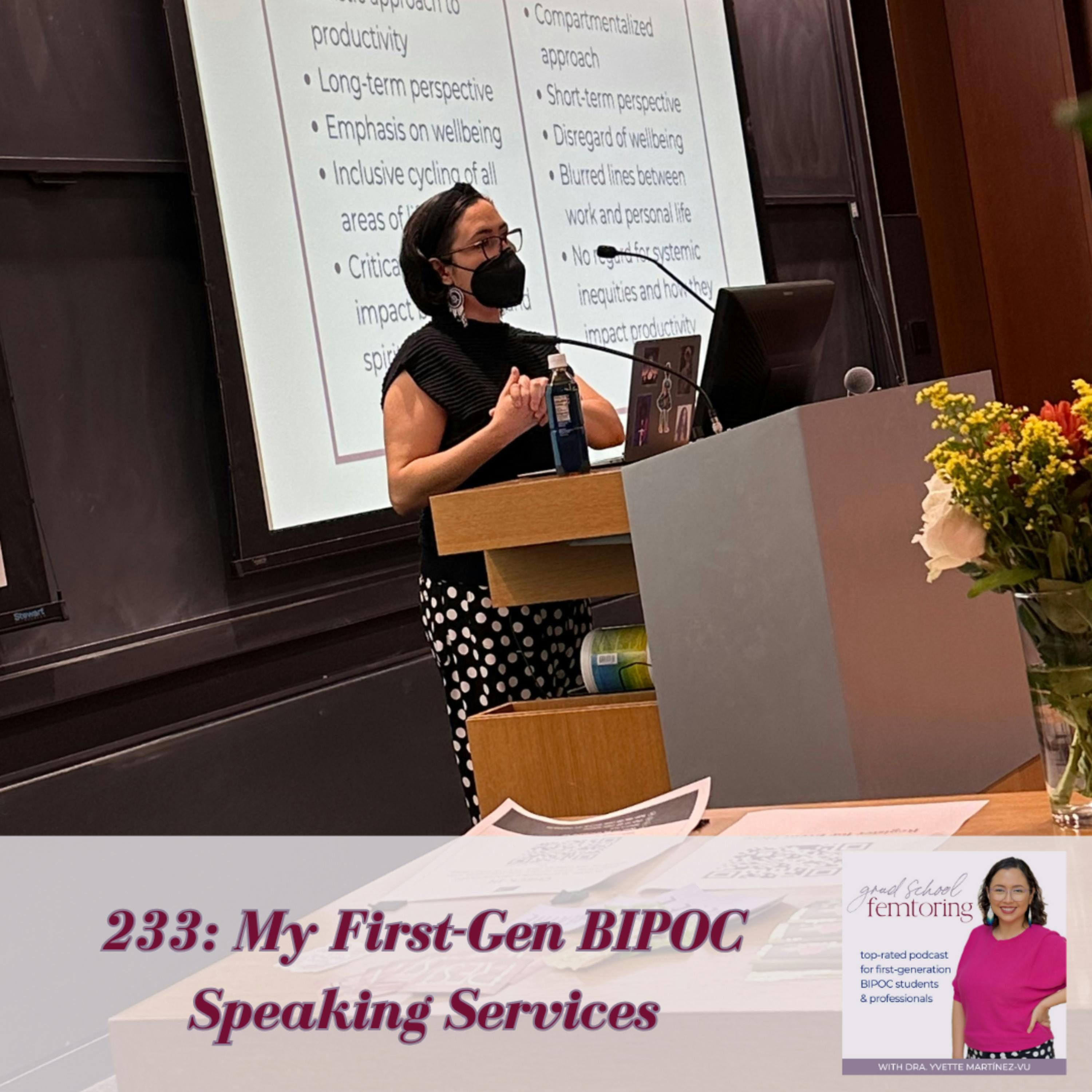 Grad School Femtoring: Inclusive Grad School Stories, Personal Development, and Productivity Tips for  First-Gen BIPOCs