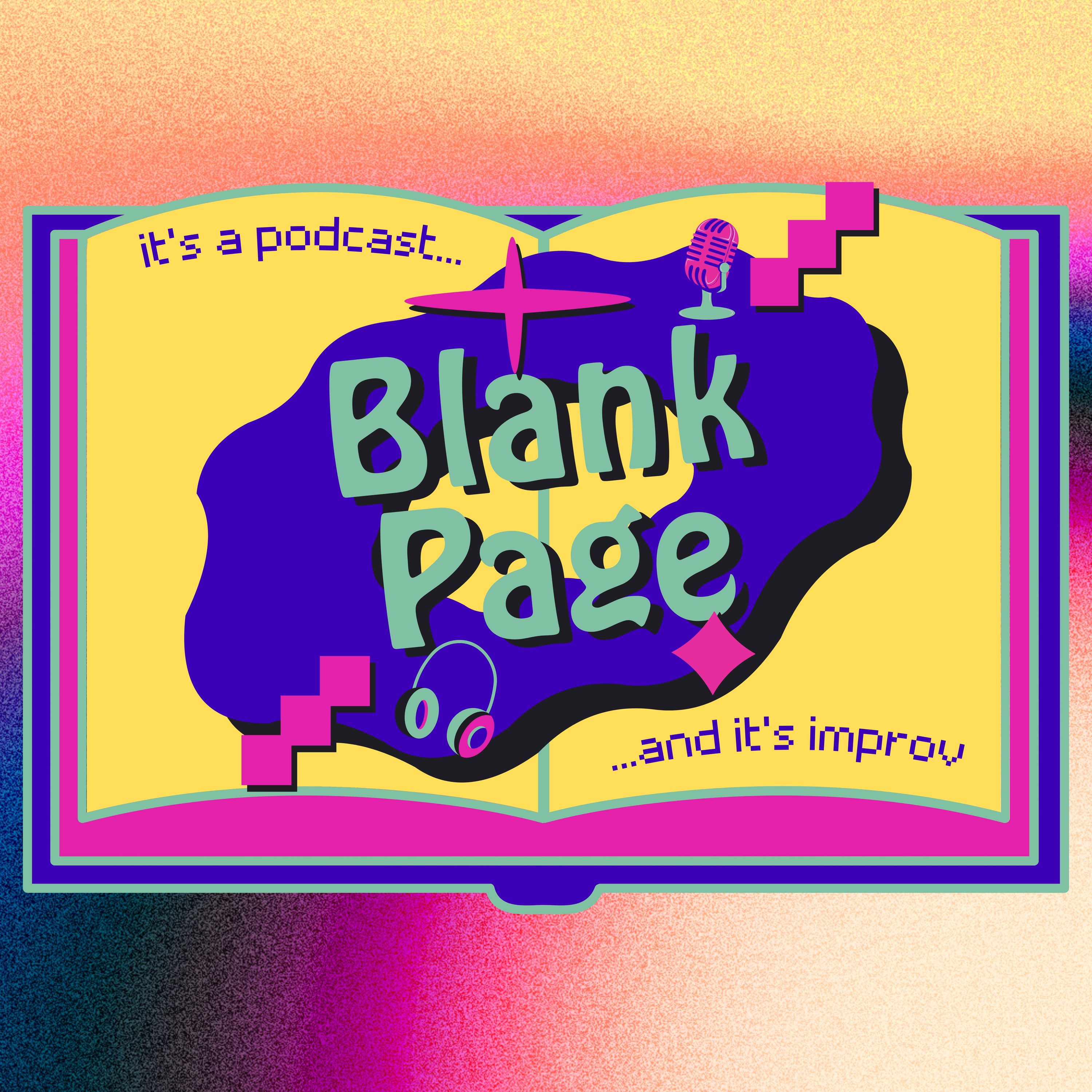 Blank Page podcast artwork