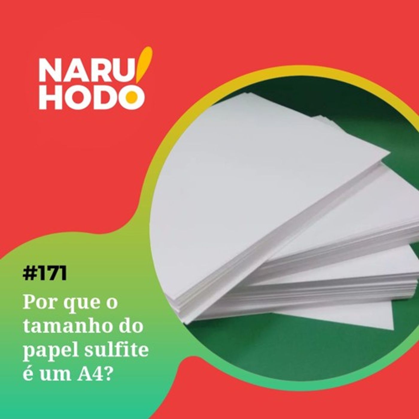 Naruhodo #171 - Por que o tamanho do papel sulfite é um A4?