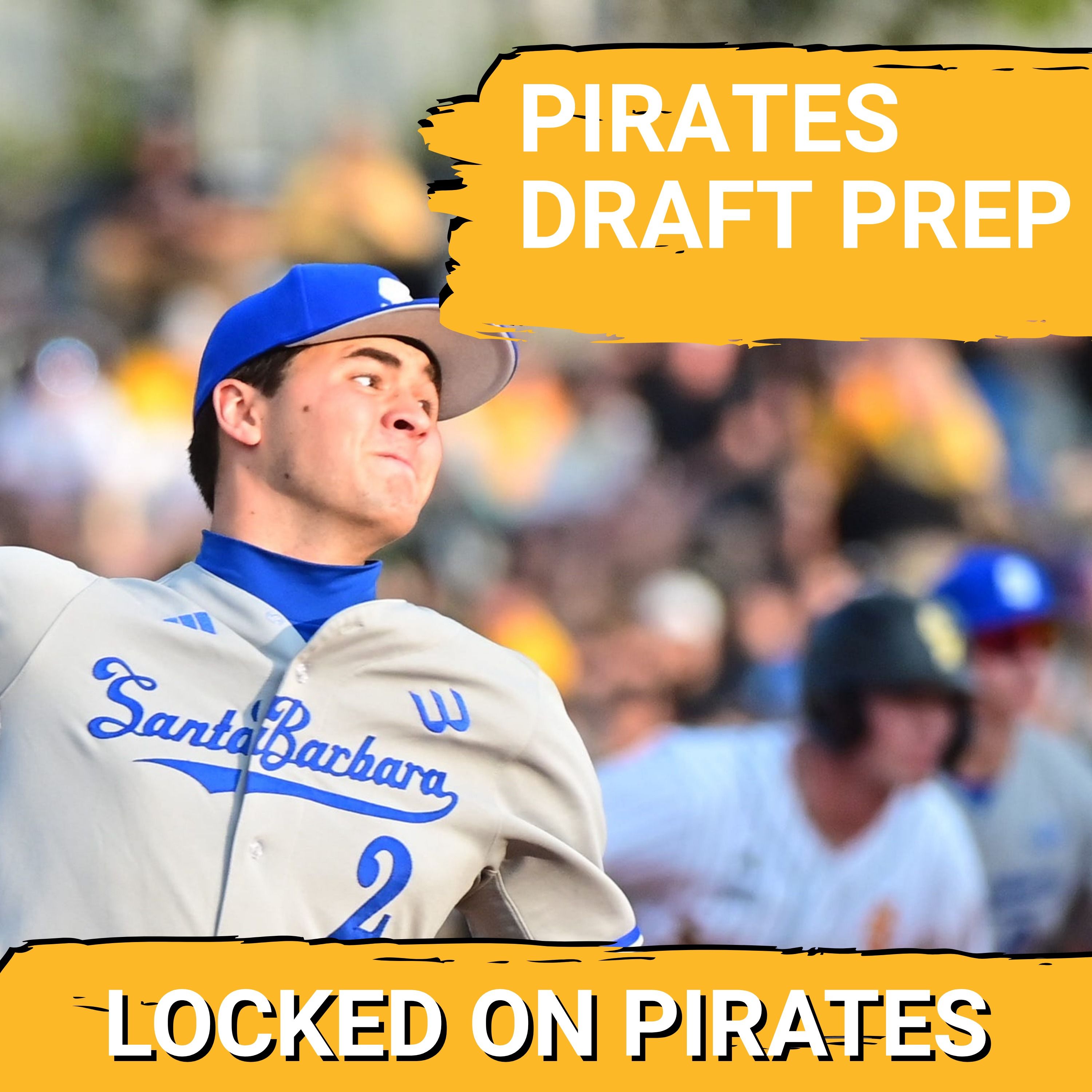 Locked On Pirates discusses MLB Draft strategies, key prospects, Pittsburgh's playoff chances, pitching issues, and Pirates lineup decisions for 2026. episode artwork