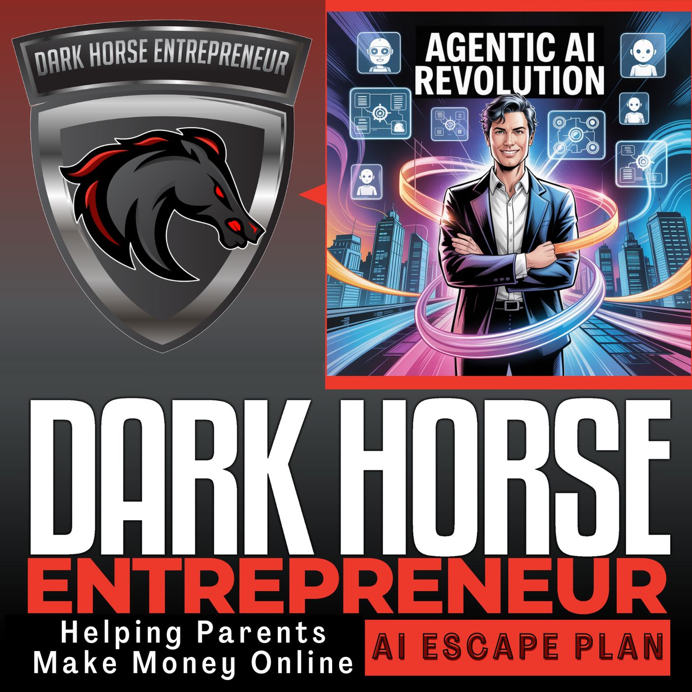 EP 527 Agentic AI Revolution: How Smart Parents Are Building Business Automation Empires | AI Automation | make money online | entrepreneur tips | ai entrepreneur episode artwork