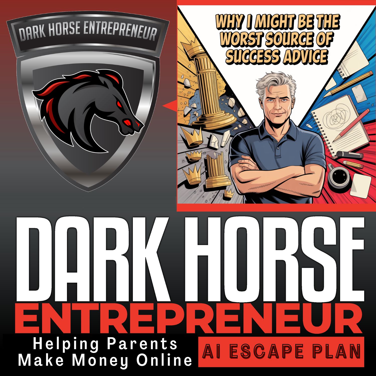EP 536 Why I Might Be the Worst Source of Success Mindset Advice — Challenging Authentic Success Habits episode artwork