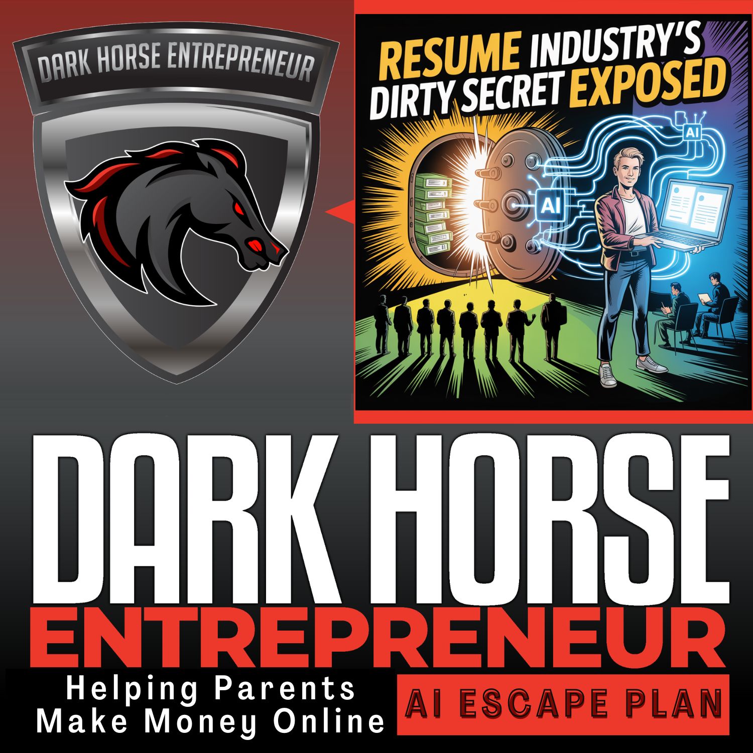 EP 547 Resume Writing AI: The $1M Industry Lie | Make Money Online Exposed episode artwork