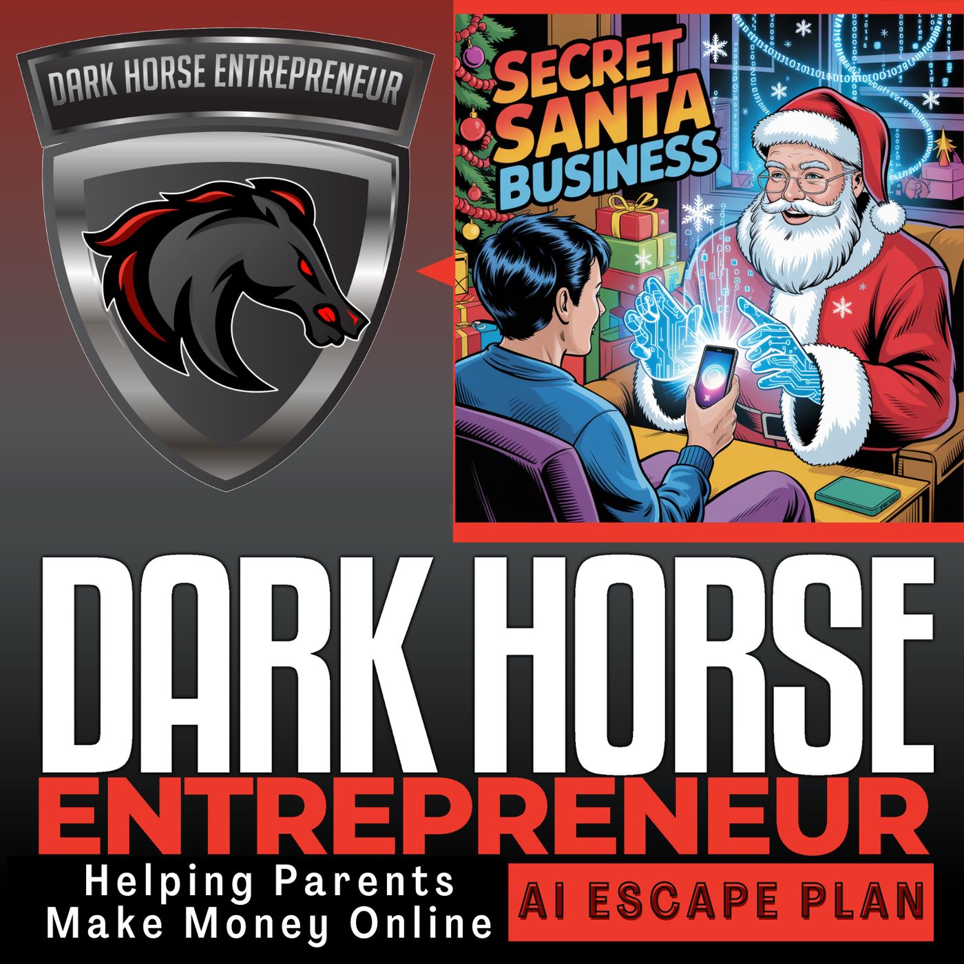 EP 529 The Secret Santa Business That Has  Nothing to Do With Gift-Giving | AI Side Hustle | make money online | entrepreneur tips | ai entrepreneur episode artwork