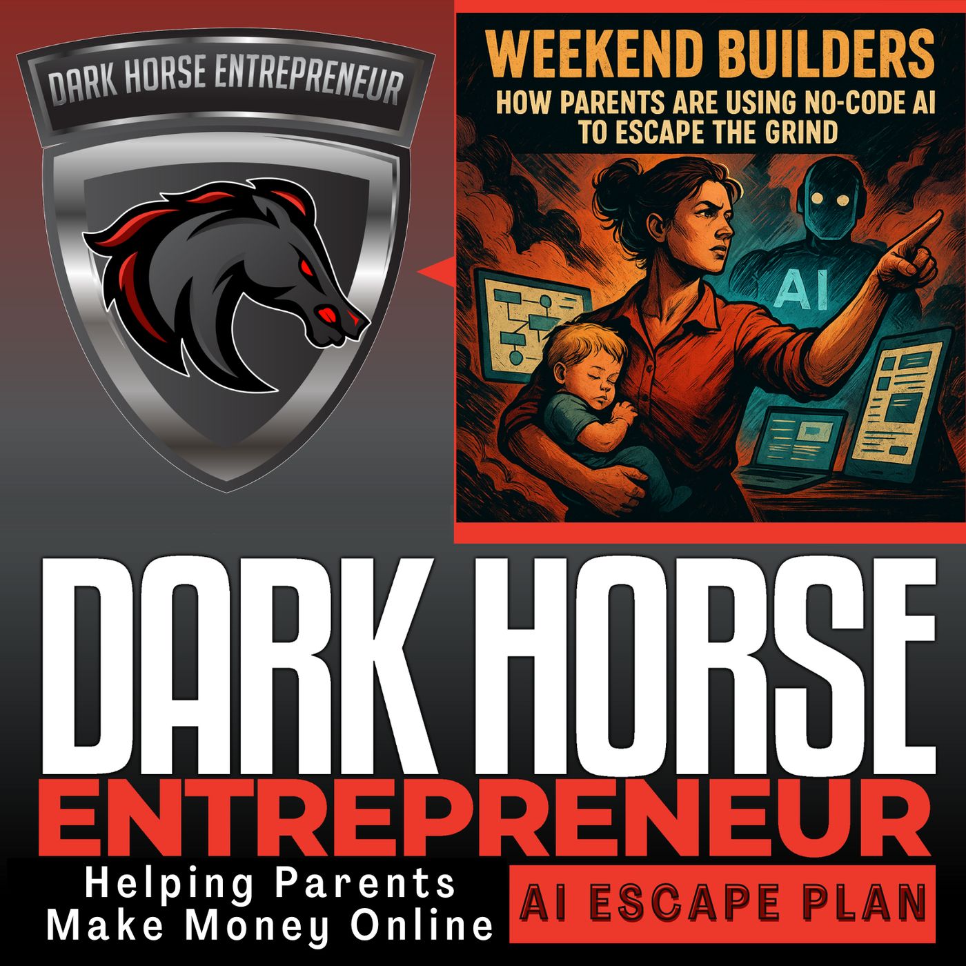 EP 520 Weekend Builders Using No-Code AI to Escape the Grind episode artwork