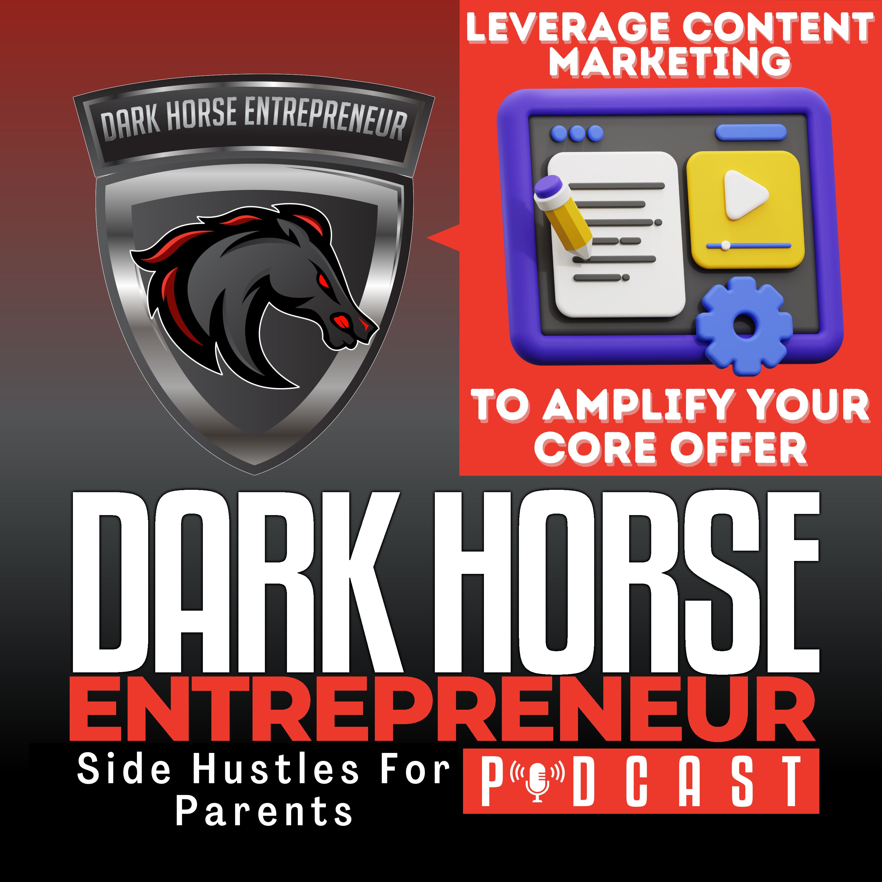 EP 482 Leveraging Content Marketing to Amplify Your Core Offer episode artwork