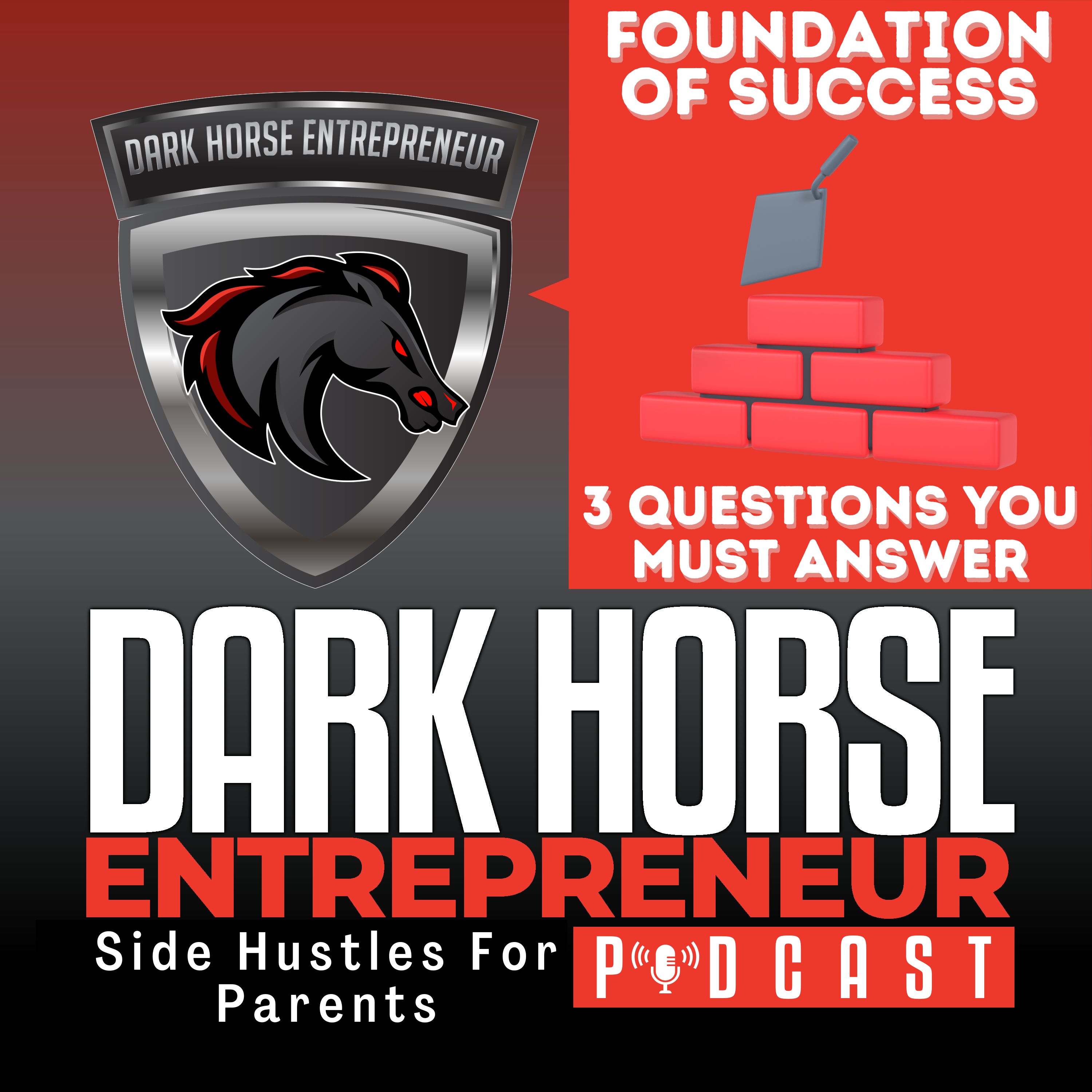 EP 474 The Foundation of Success: Three Questions Every Entrepreneur Must Answer