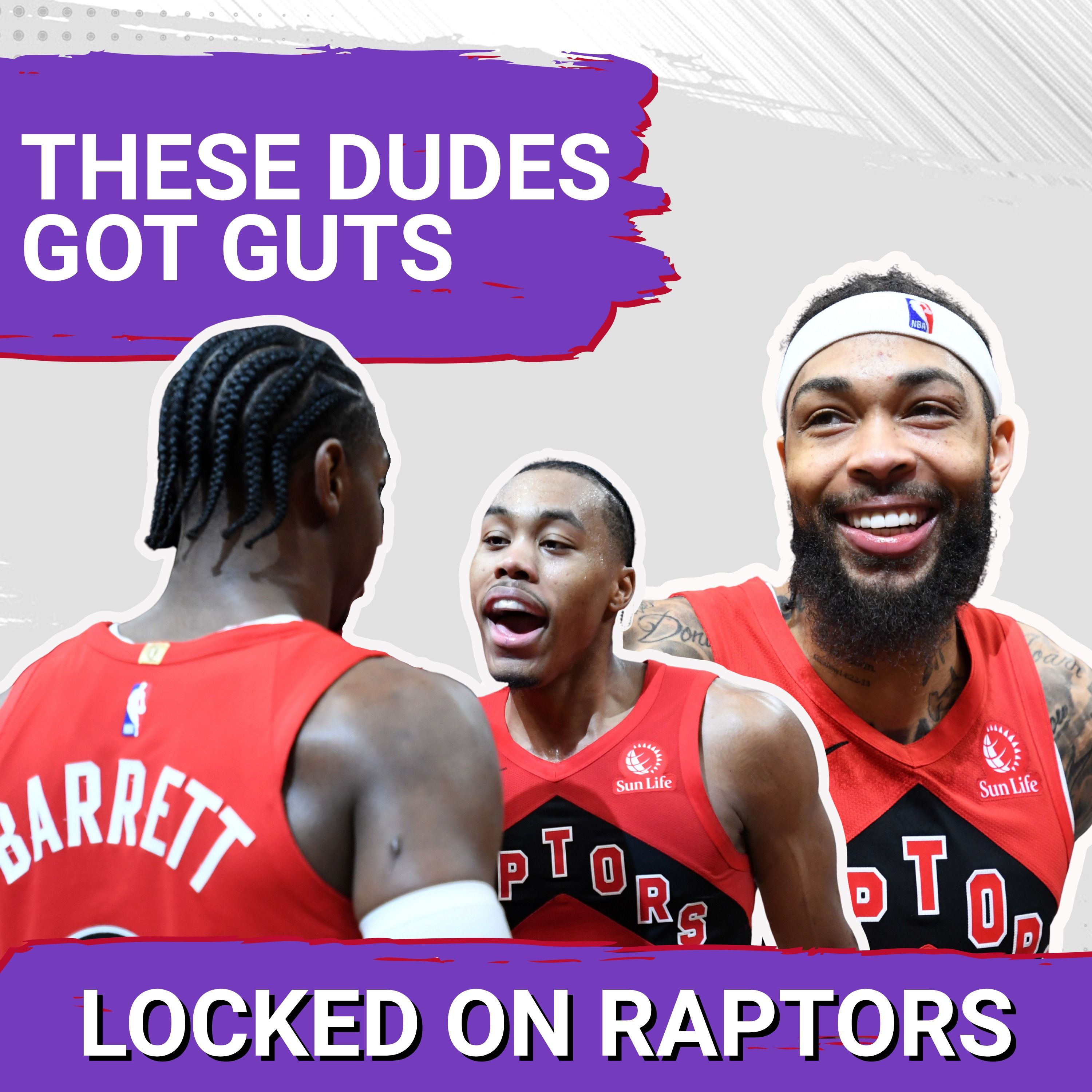 The Toronto Raptors have got some GUTS, and it's why they're tied 2-2 with the Cleveland Cavaliers w/ Vivek Jacob