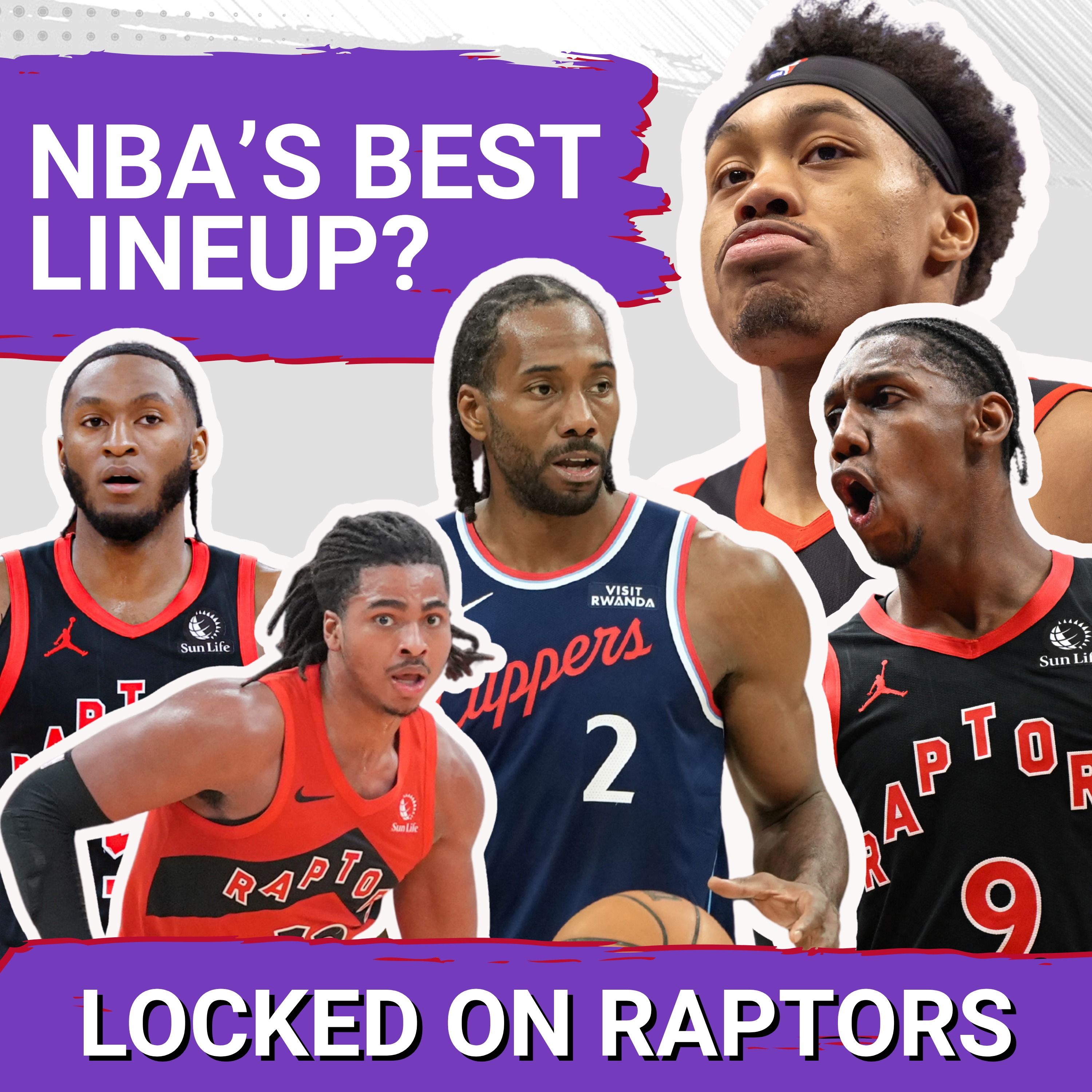 Why the Raptors' Quickley-Barrett-Kawhi-Scottie-CMB lineup might be one of the best in the NBA