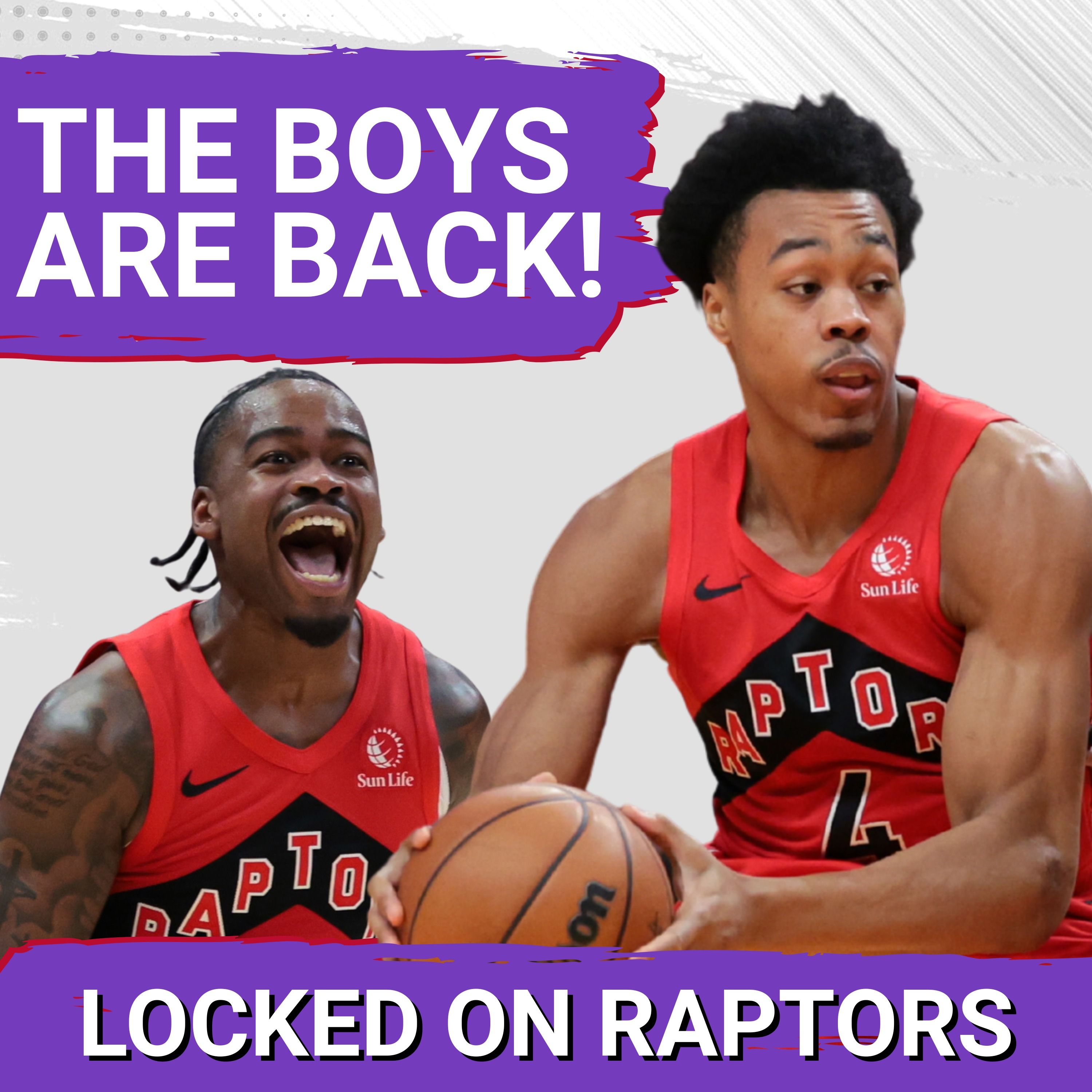 Scottie Barnes, Brandon Ingram & NASTY defense push Raptors past Heat & the bench is back!
