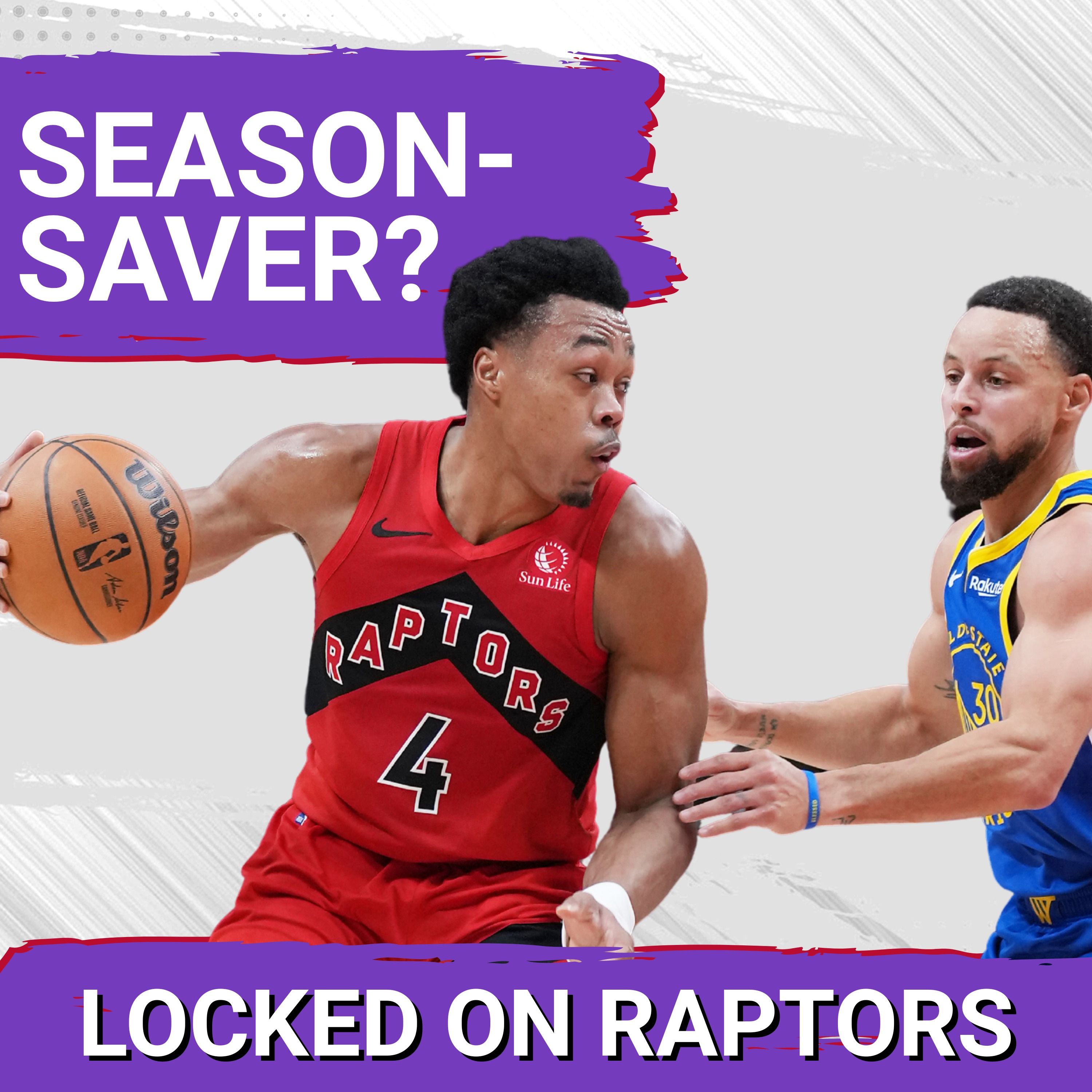 Scottie Barnes drops an ALL-TIME great Raptors performance to secure much-needed win vs. Warriors w/ Vivek Jacob