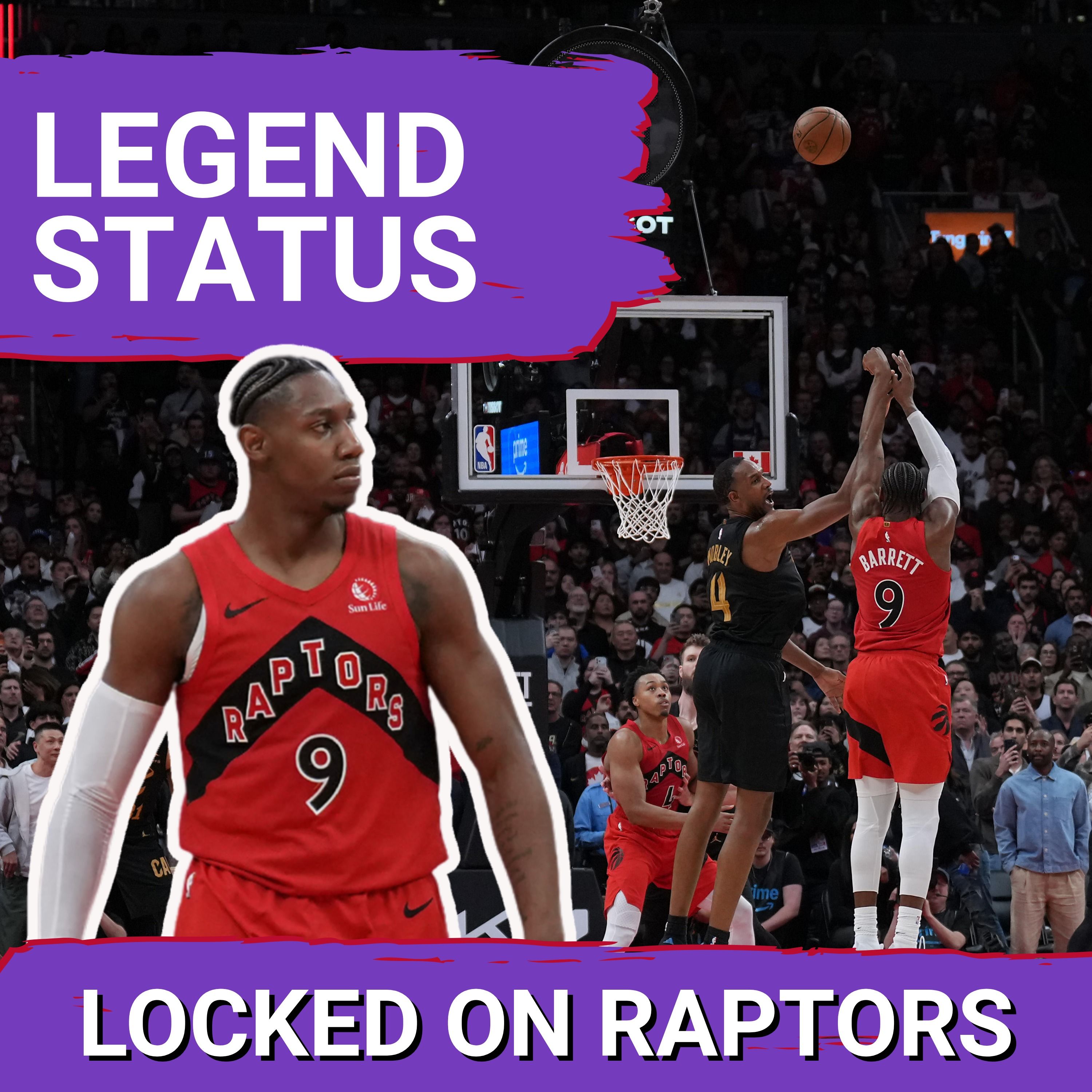 RJ Barrett achieves legend status, Scottie Barnes is a SUPERSTAR & the Raptors force Game 7 in Cleveland w/ Vivek Jacob
