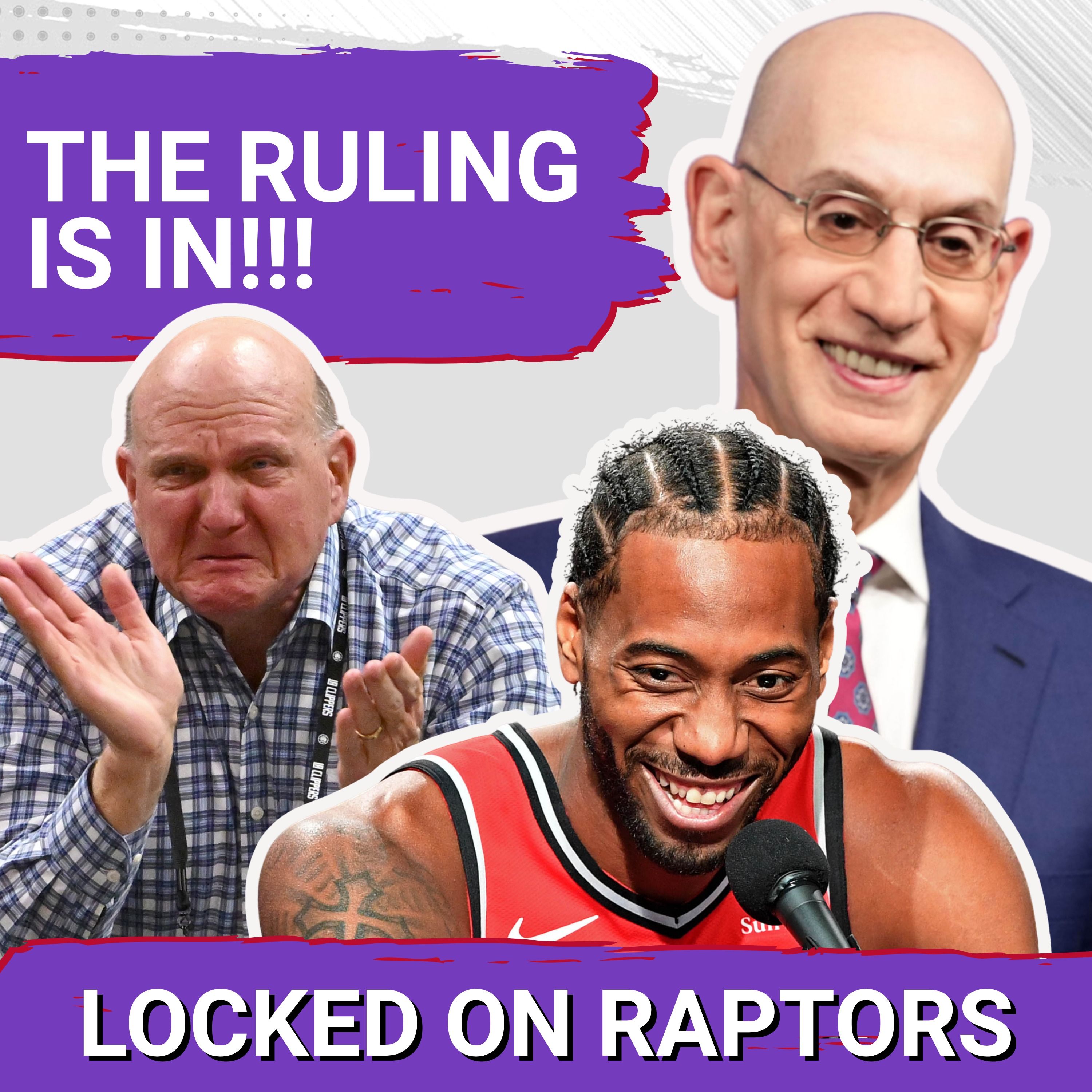 BREAKING: NBA clears the way for the Raptors to complete Kawhi Leonard trade while nuking the Clippers episode artwork