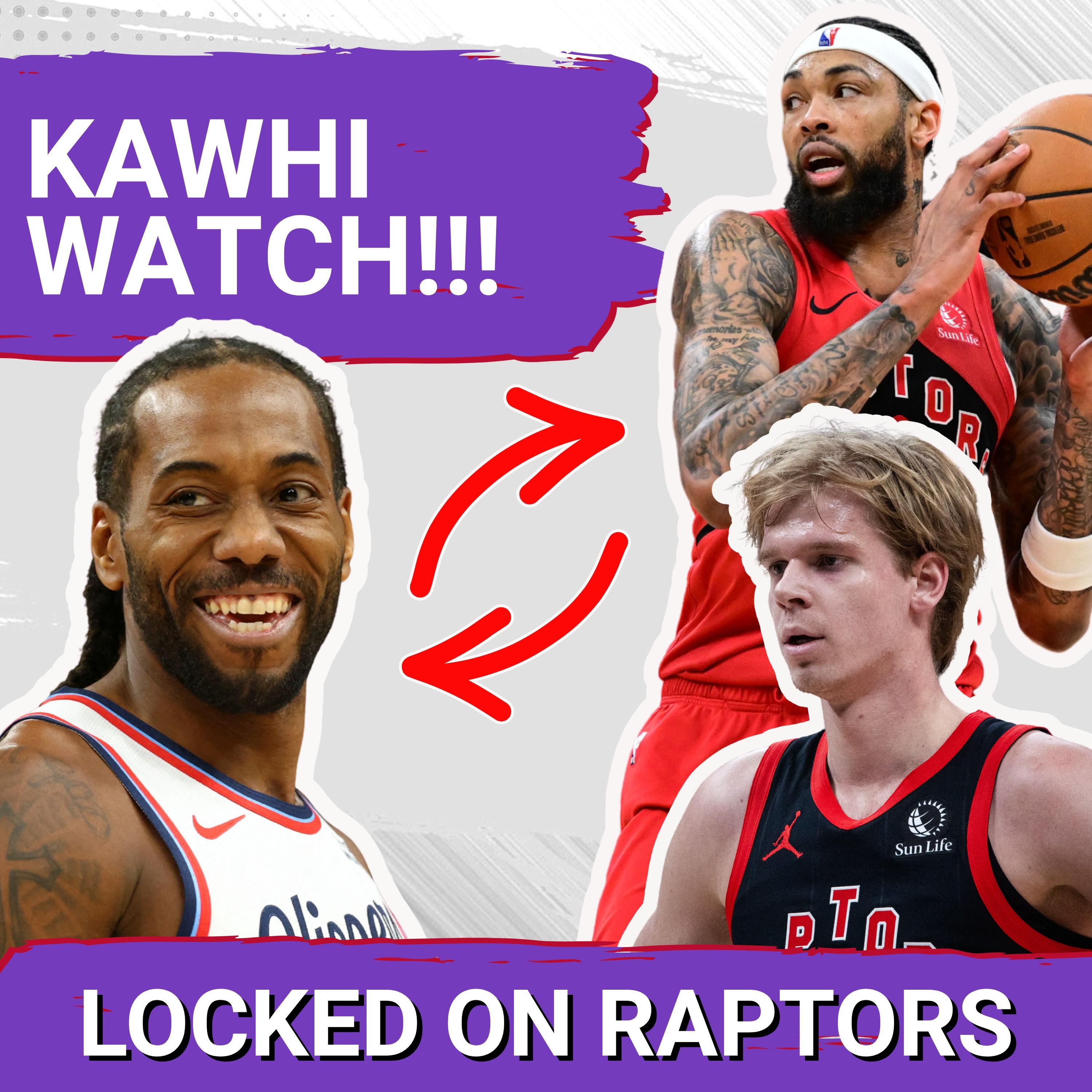There is way too much Kawhi Leonard to the Raptors smoke to not take it seriously w/ Vivek Jacob