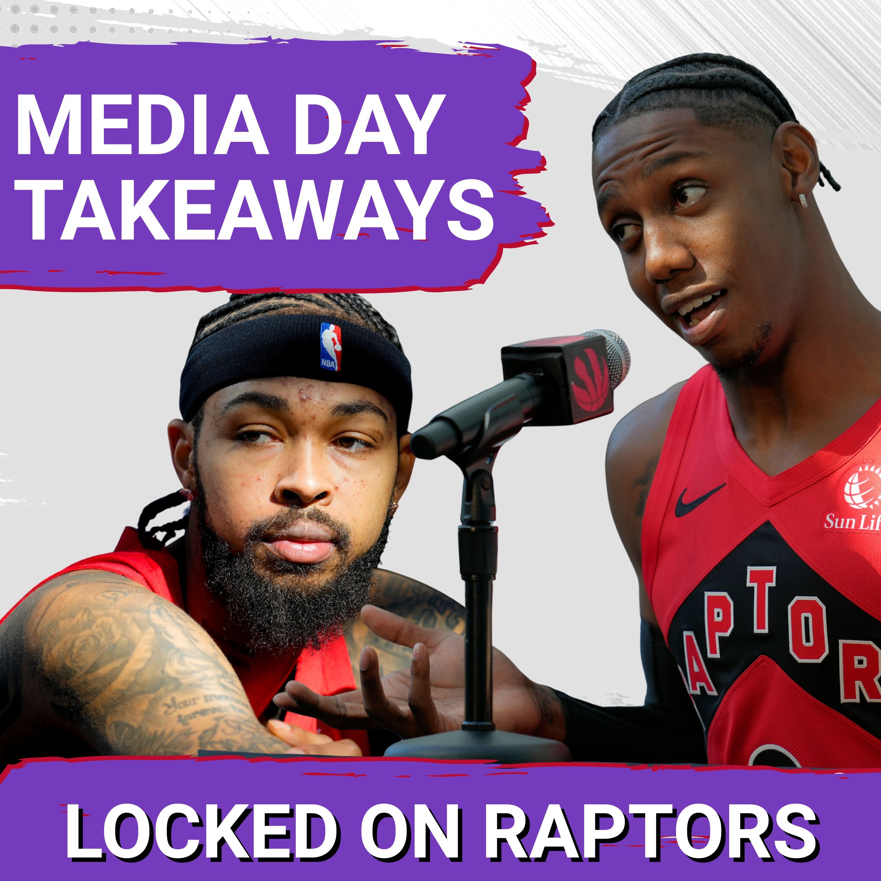 Biggest Takeaways from Toronto Raptors Media Day | The Raptors are NORMAL again?! RJ Barrett on notice? w/ Vivek Jacob