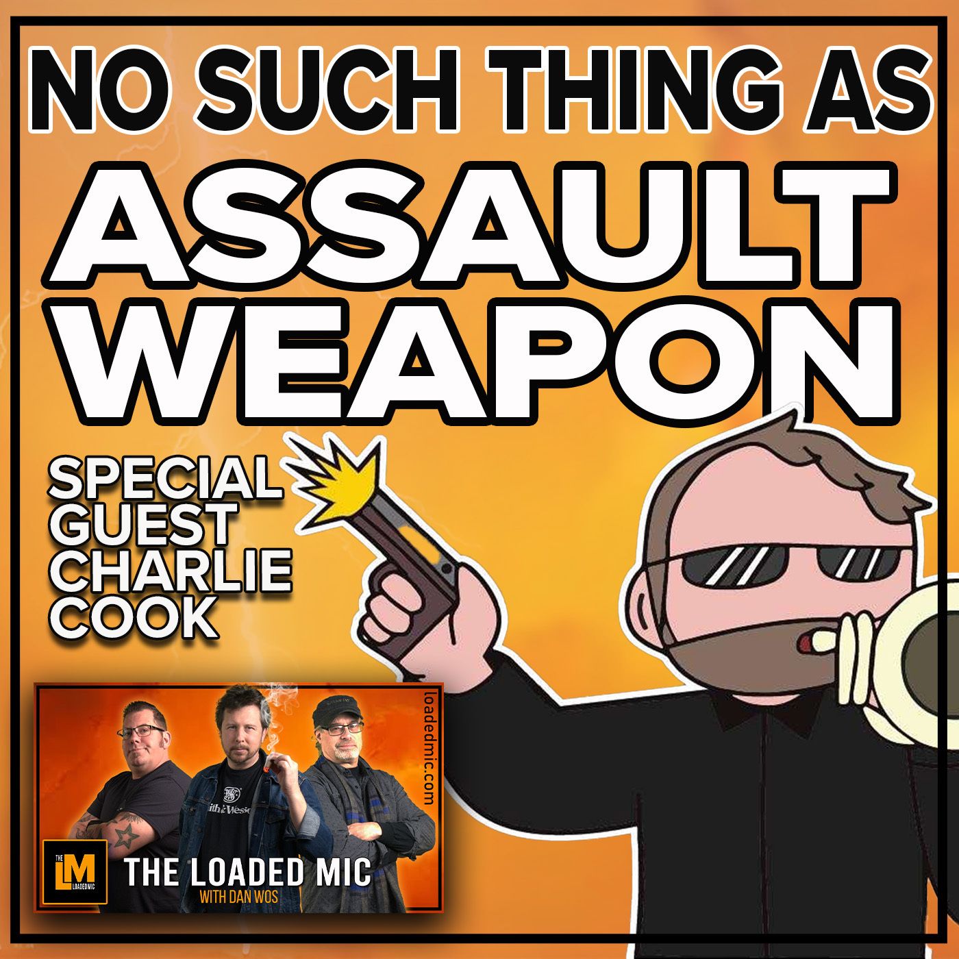 THE GUN GRABBERS ARE LOSING | CHARLIE COOK | The Loaded Mic | EP210 episode artwork