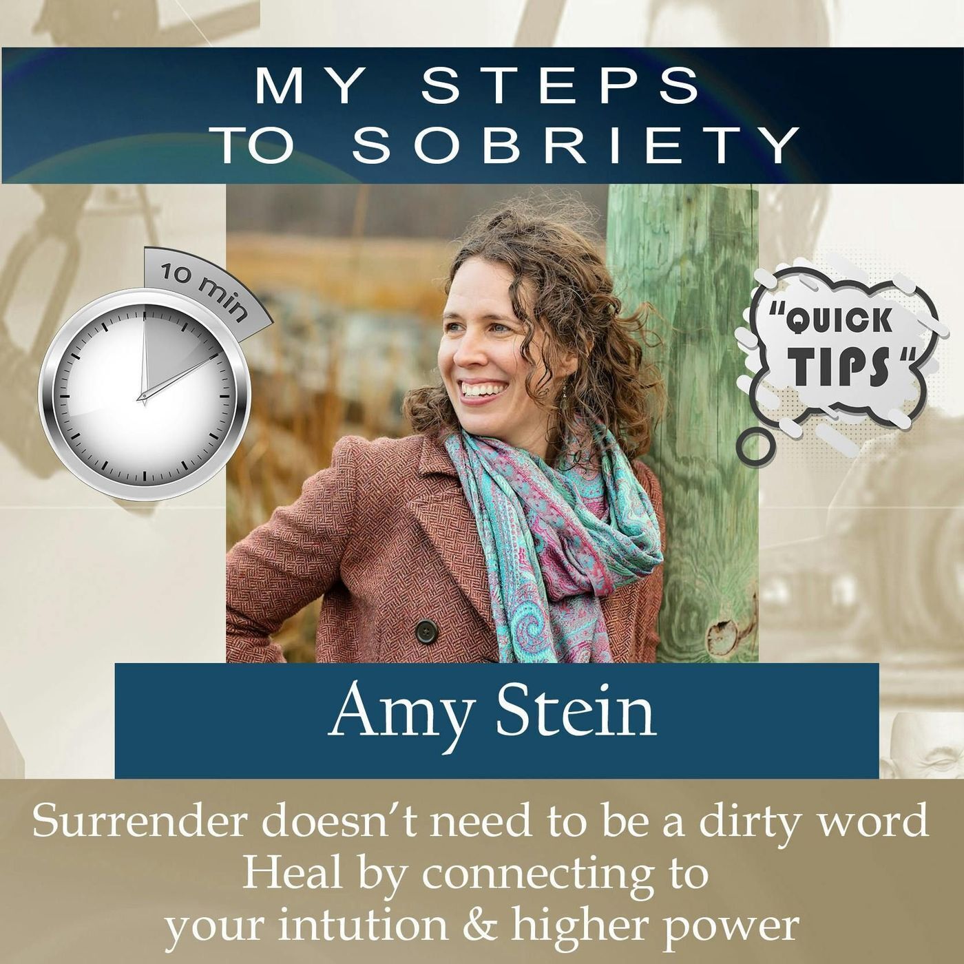 342 Amy Stein: How to heal by connecting to your intuition and your higher power episode artwork