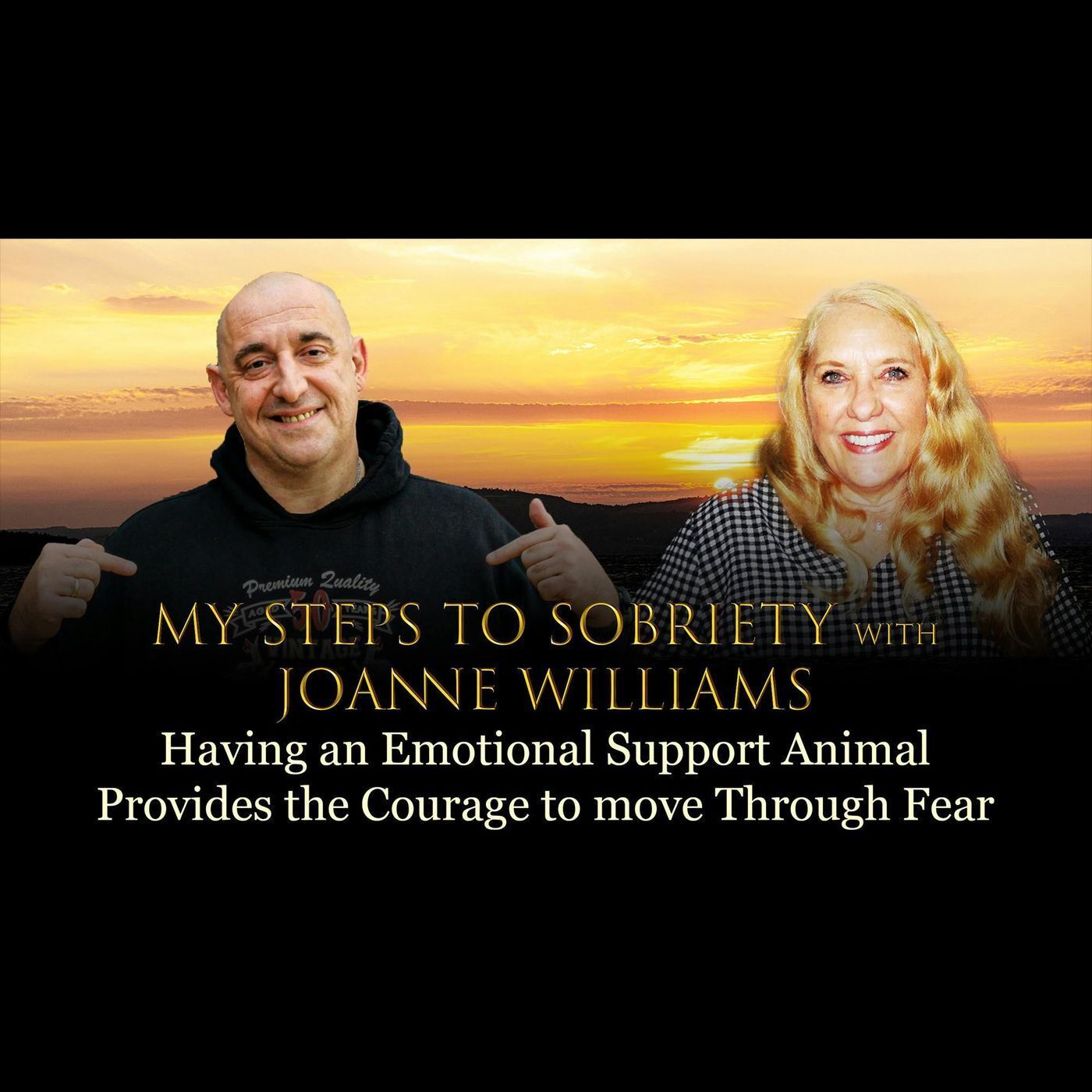 83 Joanne Williams - Anxiety: Having an Emotional Support Animal Provides the Courage to move Through Fear episode artwork